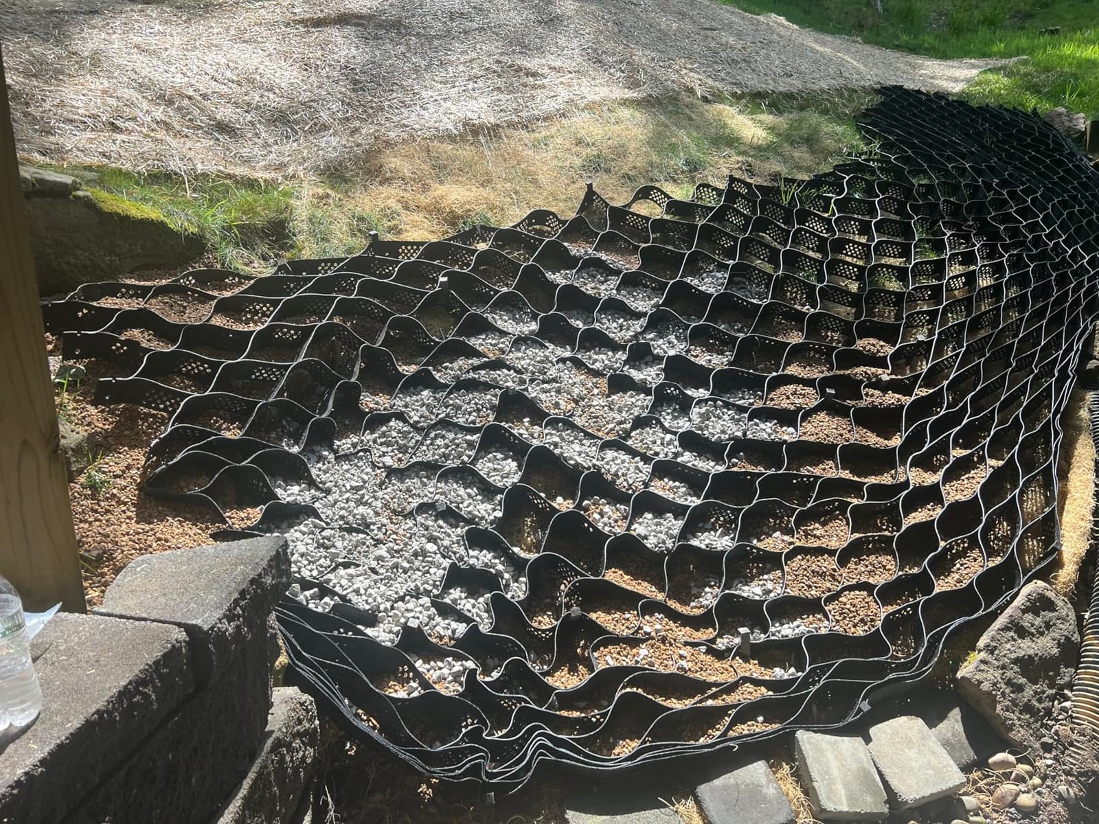 VIVOSUN 3'' Depth Ground Grid, 9x17 ft, High-Density HDPE Geo Cell customer photo 2