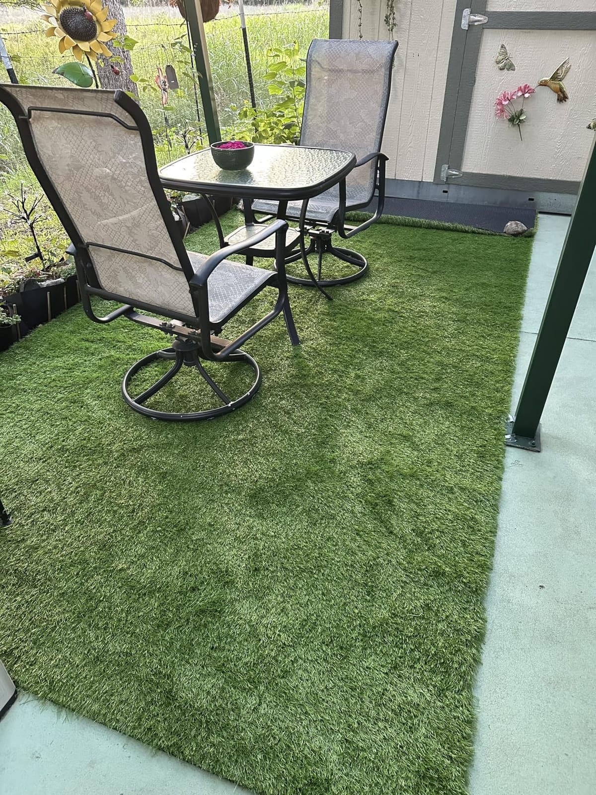 Artificial Grass Turf Rug 4FTX6FT Indoor Outdoor, 1.38