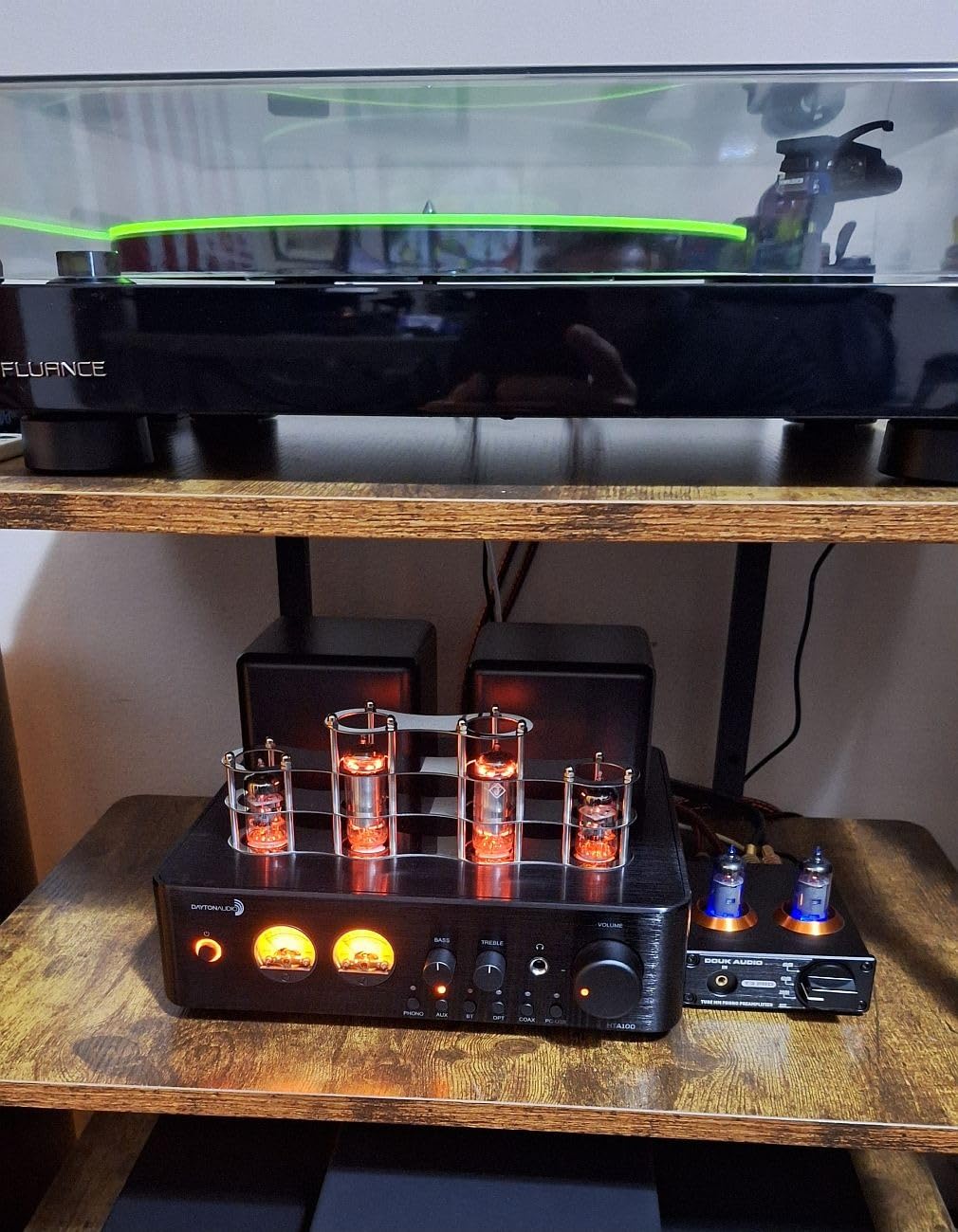 Dayton Audio HTA100 Integrated Stereo Hybrid Tube Amplifier 100 Watts customer photo 2