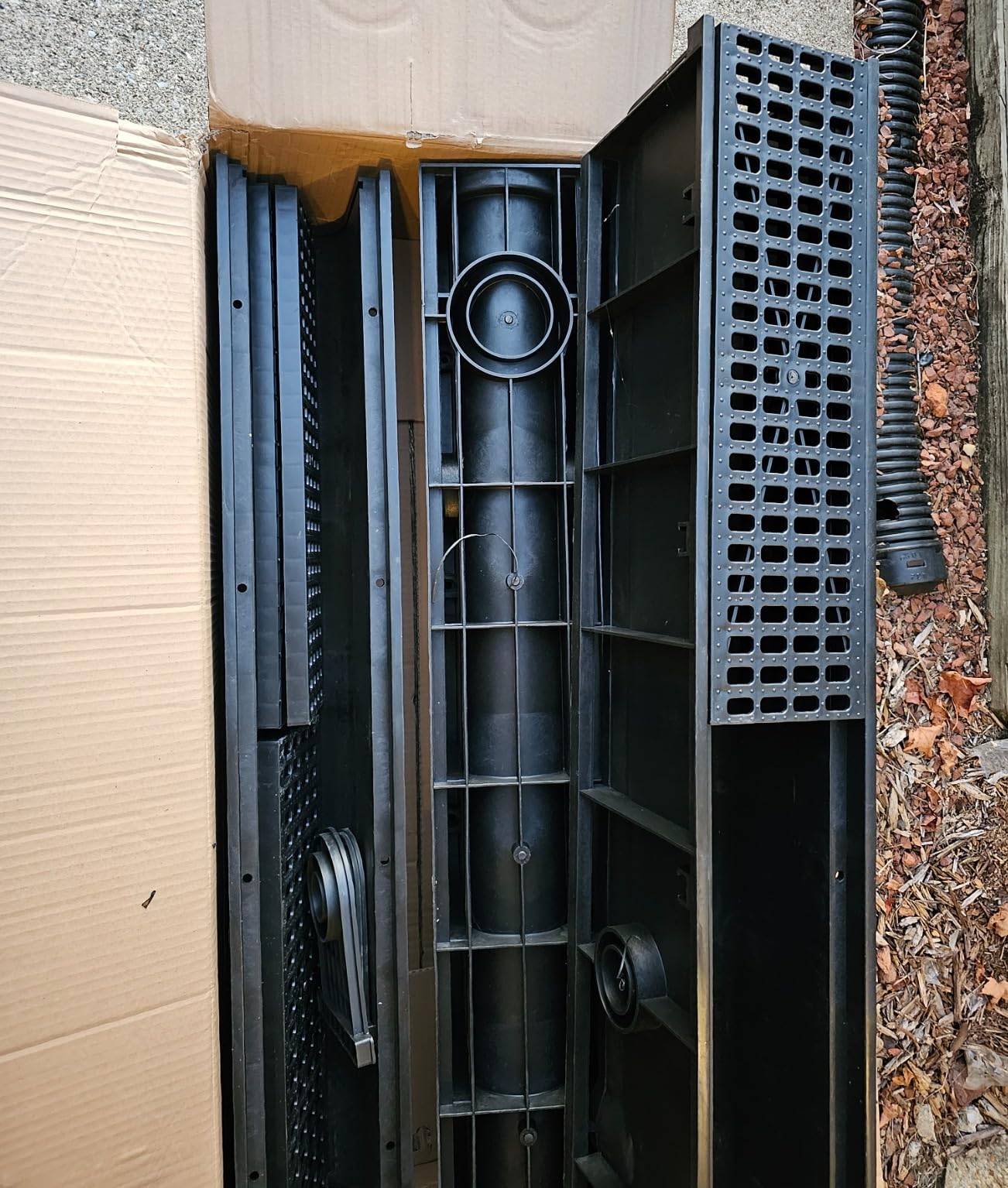 39.4Lx6.3Wx7.8H A15 Deep Profile HDPE Trench Drain System customer photo 2