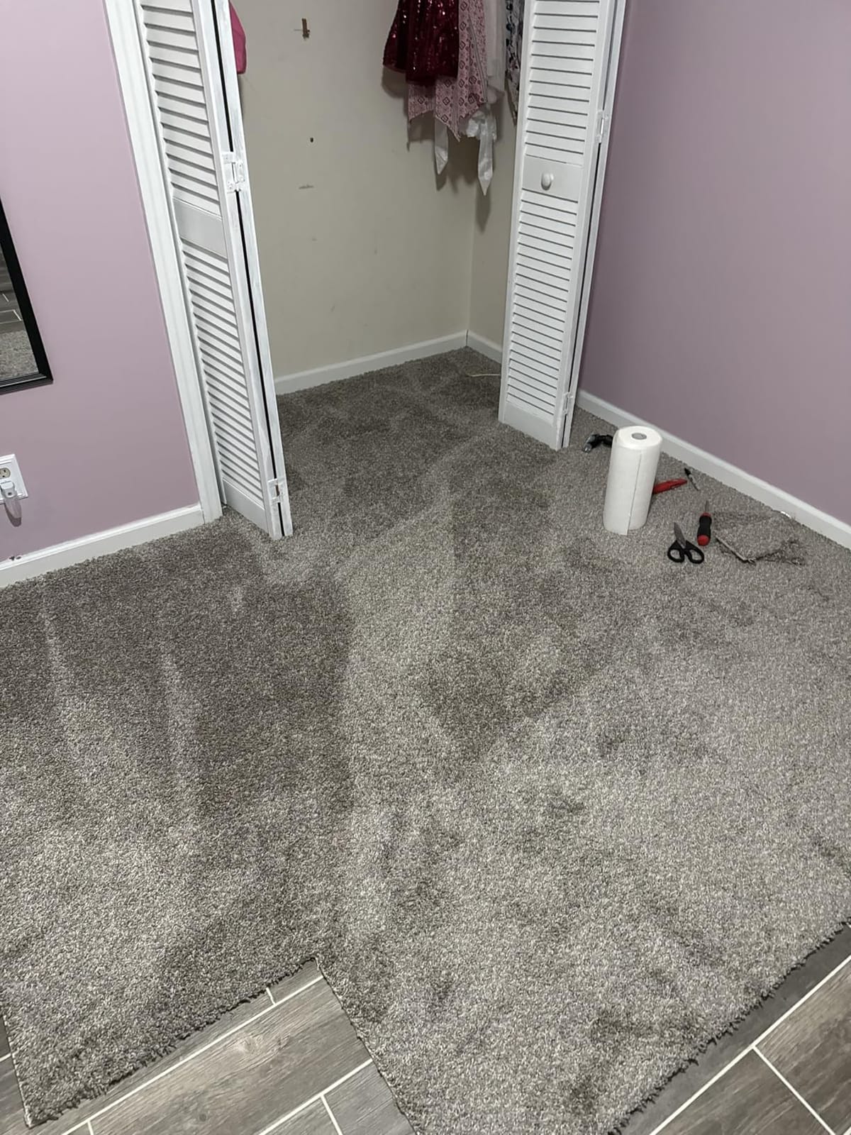 Smart Squares in A Snap Plush Carpet Tiles (10 Tiles, 708 Claystone) customer photo 2