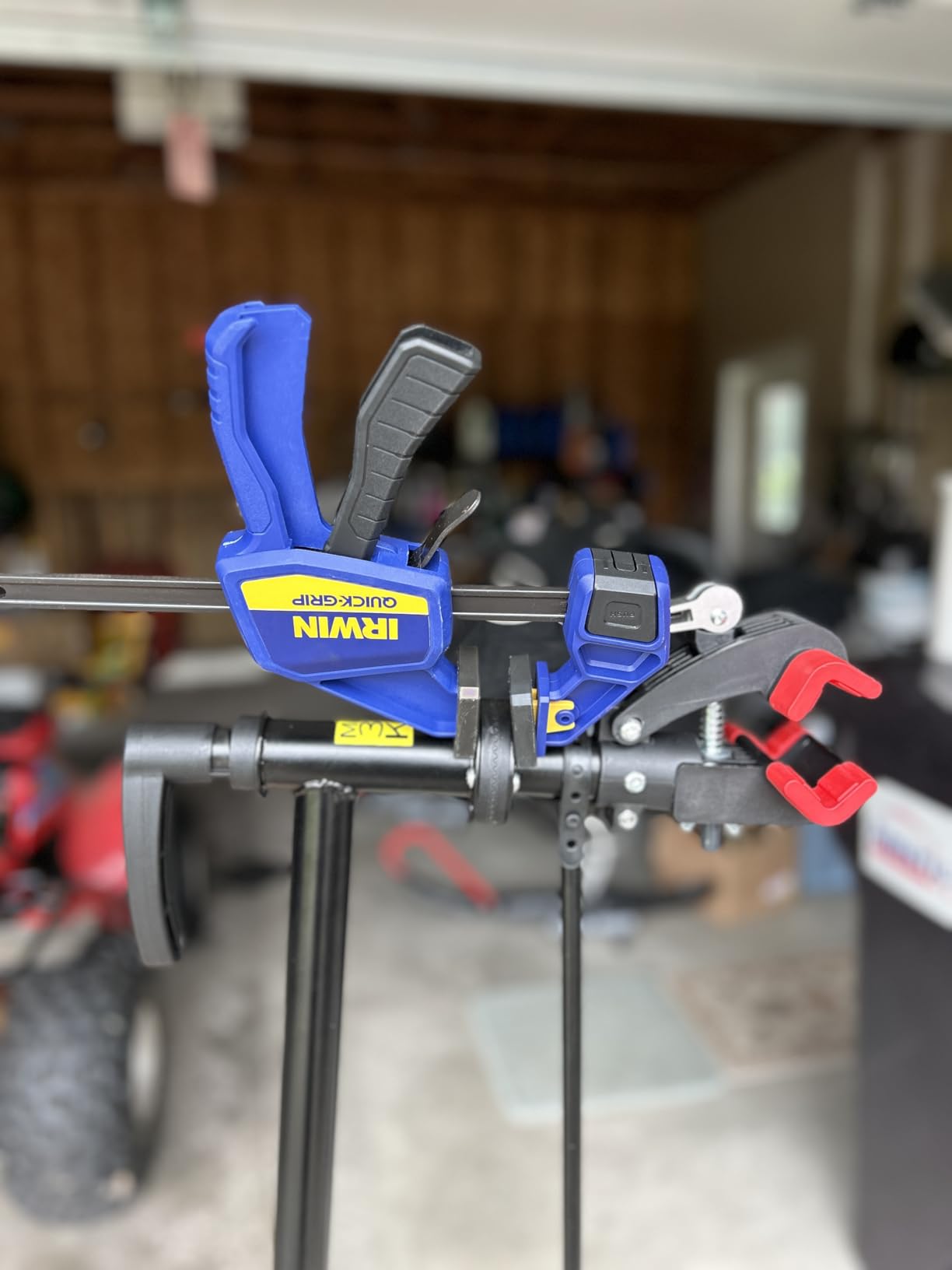 CXWXC Bike Repair Stand - Bike Stand For Maintenance Workstand | Bike Repair Stand Shop Home Mechanics for Mountain Bike and Road Bike customer photo 1