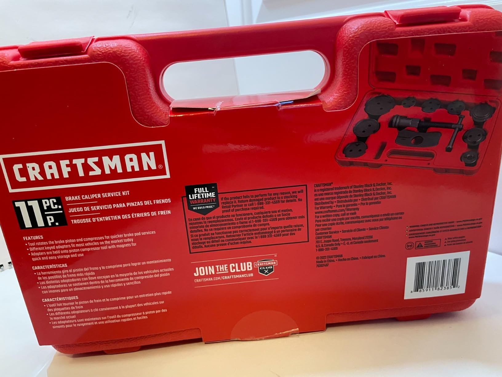 CRAFTSMAN Brake Caliper Service Kit, 11 Piece (CMMT98365) customer photo 1