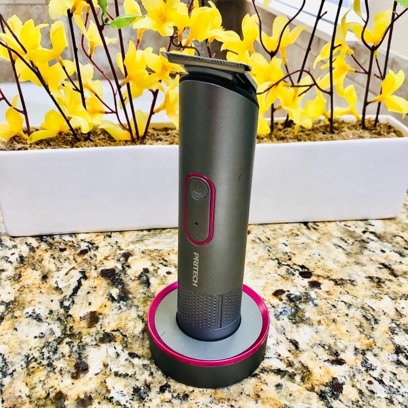 Manscape Body Hair Trimmer for Men, Waterproof Nick-Free Pubic Hair Trimmer customer photo 2