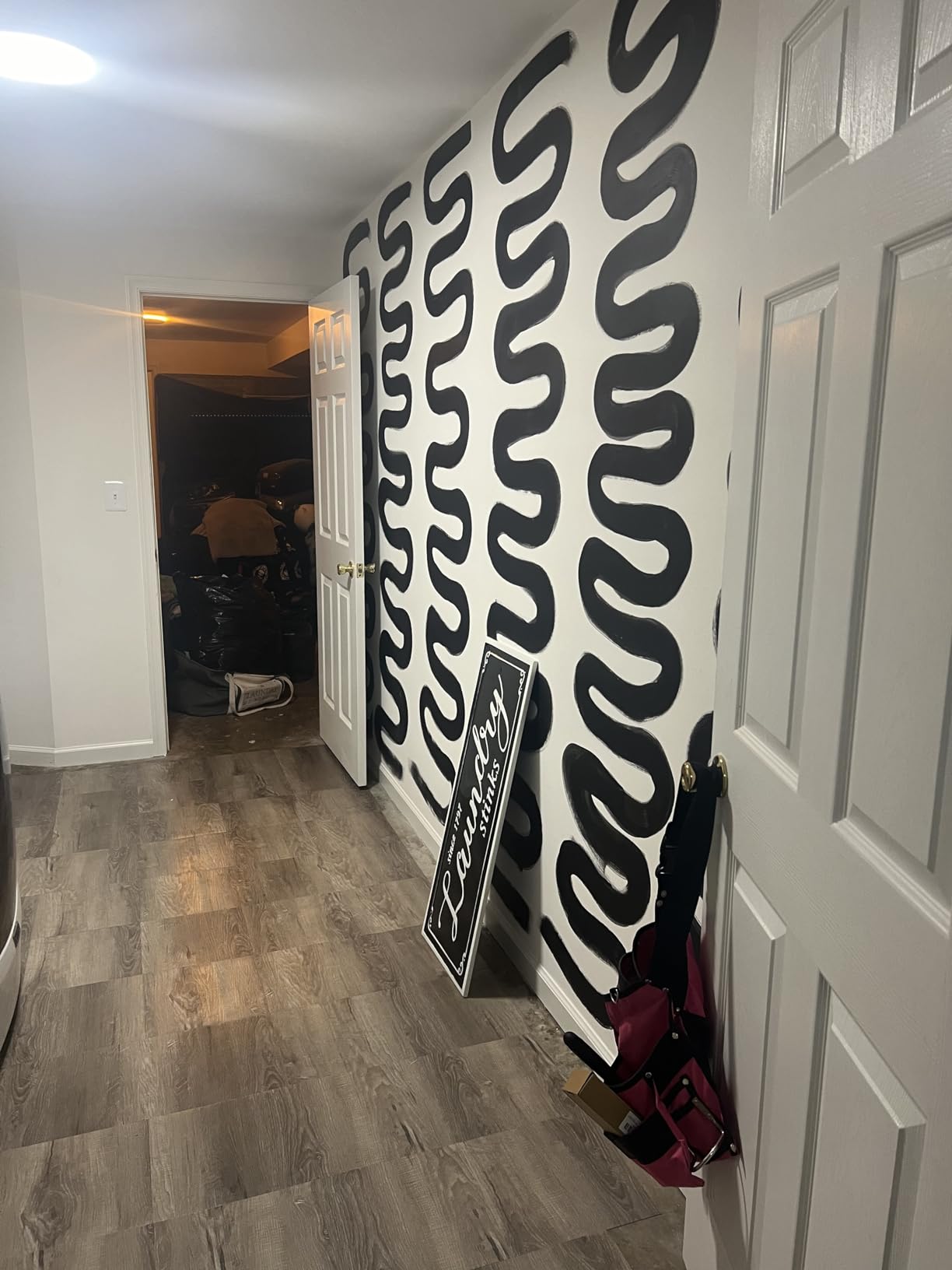 Art3d 30-Pack Peel and Stick Vinyl Floor Planks, 12 x 12 in, Taupe Ash customer photo 1