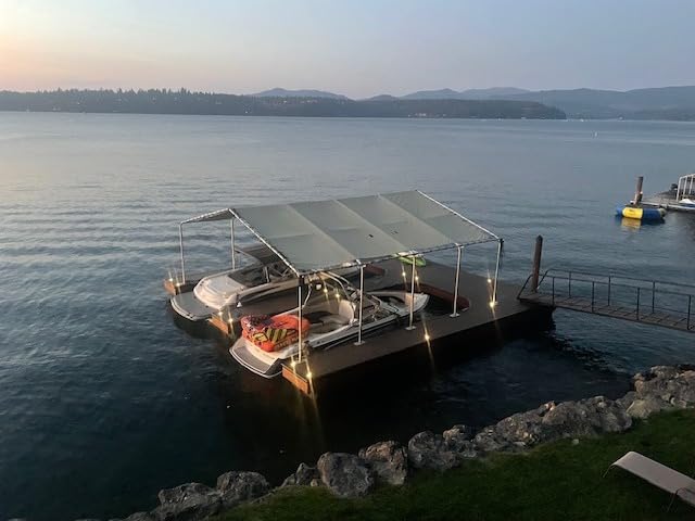 LUMENGY LED In-Ground Paver and Deck Light with Patented Ring Light Effect, 1W, 12V Low Voltage, IP67 Waterproof, for Decks, Driveways, Patios, Steps and Paver Surfaces, Stainless Steel Finish, 6-Pack customer photo 1