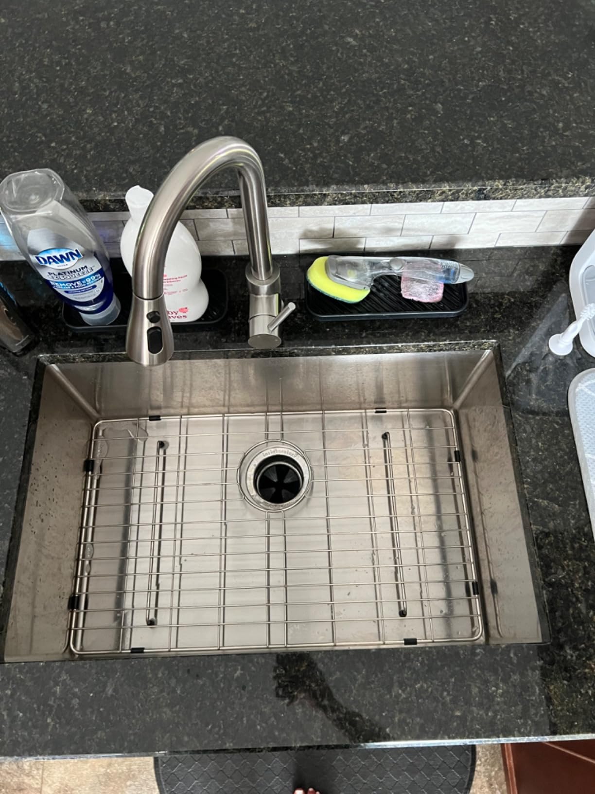 Lordear 36 inch Undermount Kitchen Sink 16 Gauge Large Stainless Steel Single Bowl Under Counter Kitchen Sinks Deep Basin 36x19x10 Inch Handmade customer photo 2