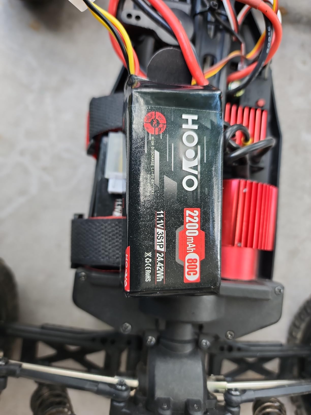HOOVO 3S Lipo Battery, 80C 2200mAh 11.1V Shorty Lipo Battery Pack T Plug | 2 Pack, Softcase, for Drone RC Quadcopter Helicopter Airplane FPV RC Car customer photo 2
