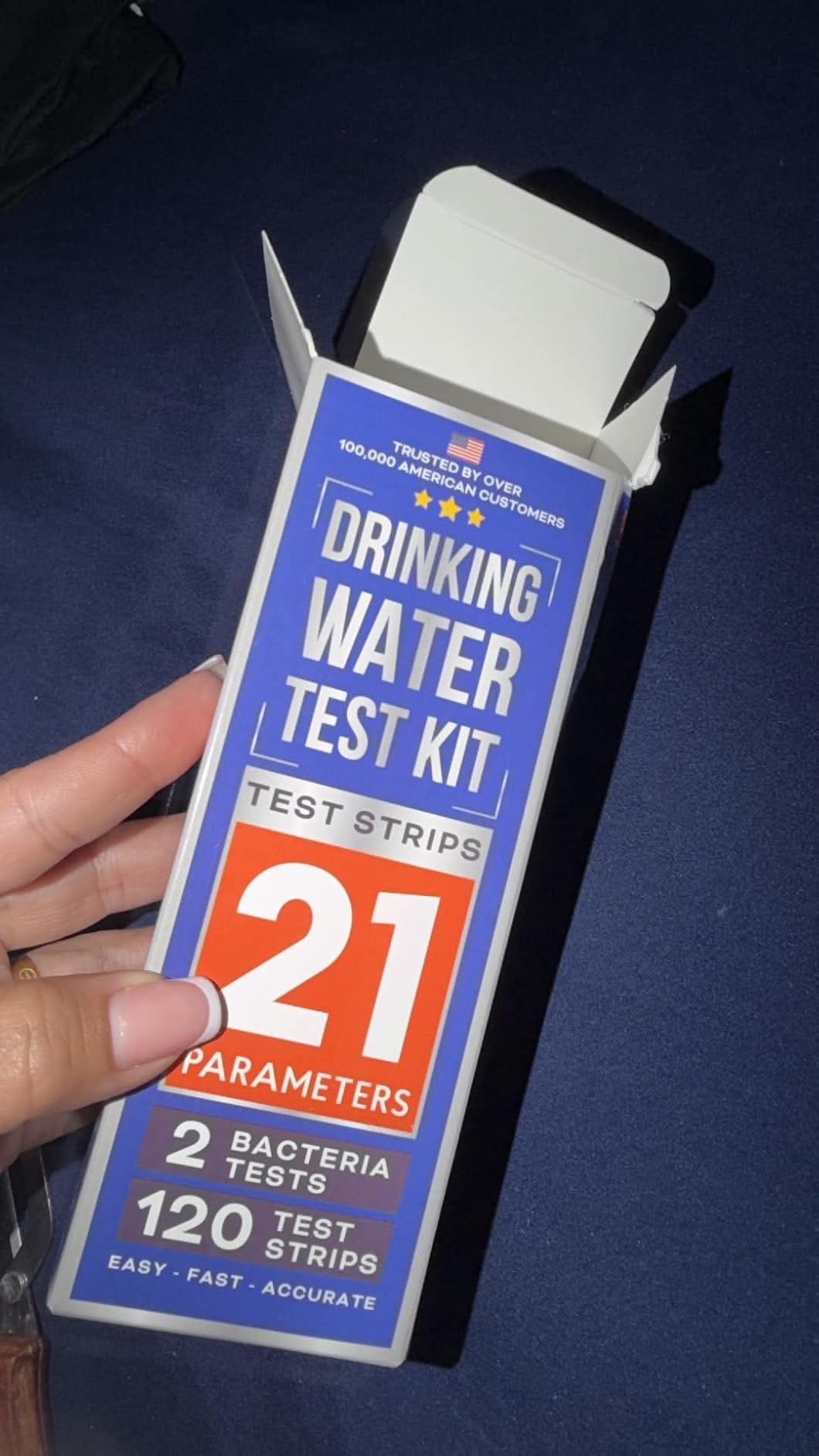 Bestprod All-New 21 in 1 Drinking Water Testing Kit Strips, Home Tap and Well Water Test Kit for Hardness, Lead, Iron, Copper, Chlorine, Fluoride customer photo 1