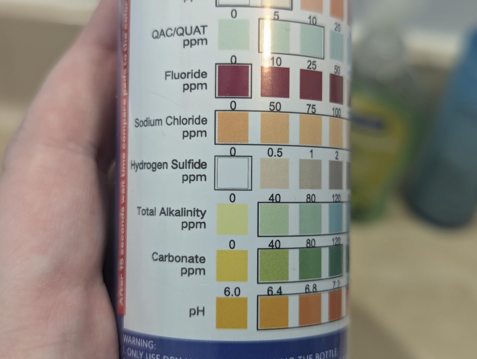 Bestprod All-New 21 in 1 Drinking Water Testing Kit Strips, Home Tap and Well Water Test Kit for Hardness, Lead, Iron, Copper, Chlorine, Fluoride customer photo 2