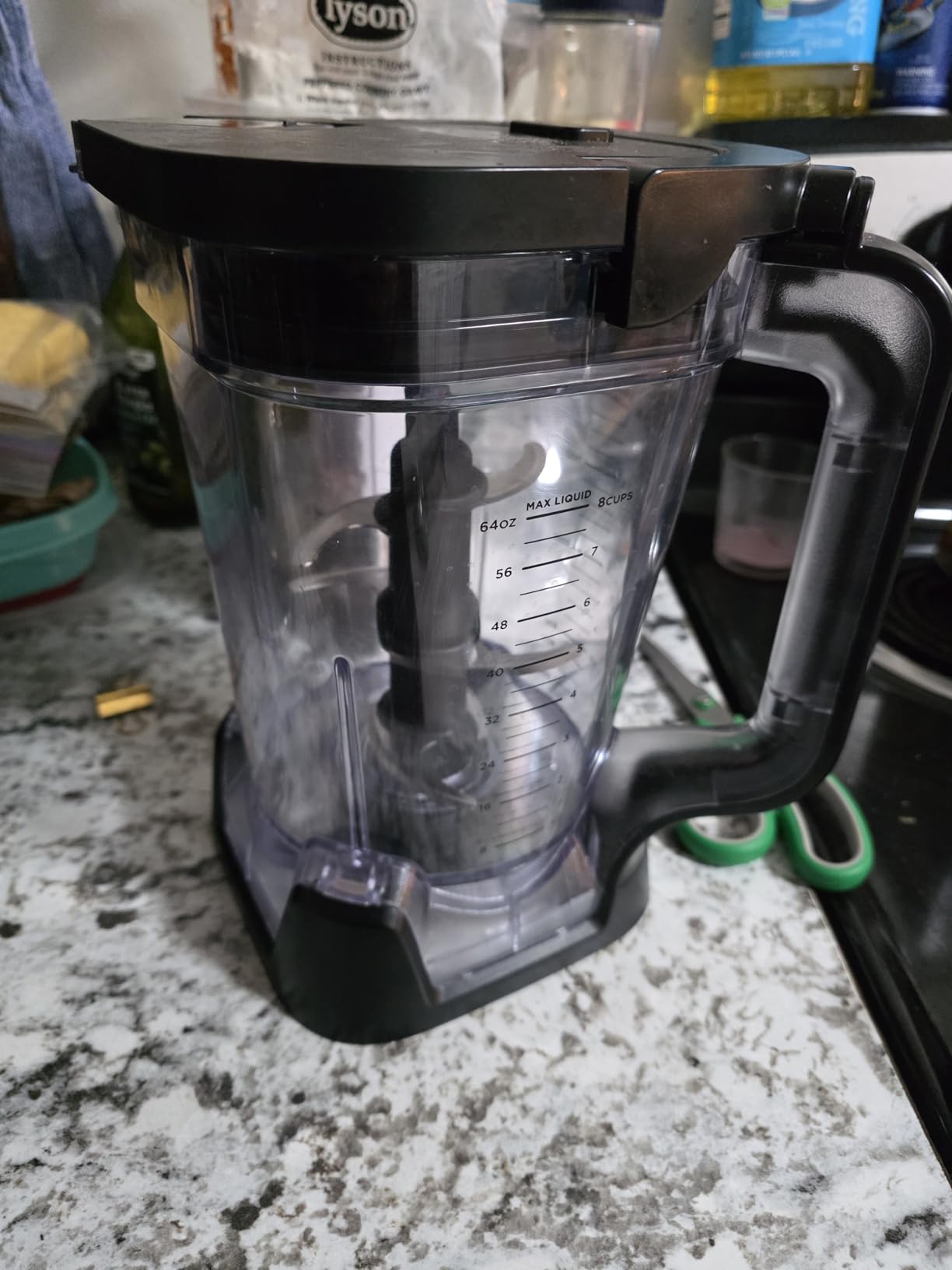 Ninja Kitchen System, BlendSense Tech, 72 oz, 1800PW, Black, TB401 | BlendSense Tech for smoothies, cookie dough, salsa & more. 8-cup processor bowl, 24-oz cup, 1800 peak watts. customer photo 1