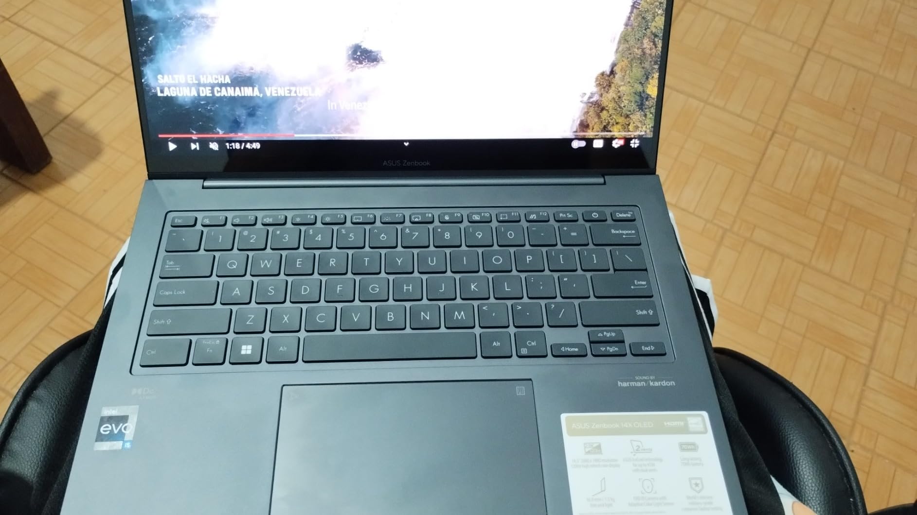 Asus ZenBook 14 Pro oled Q415 Business Laptop (14