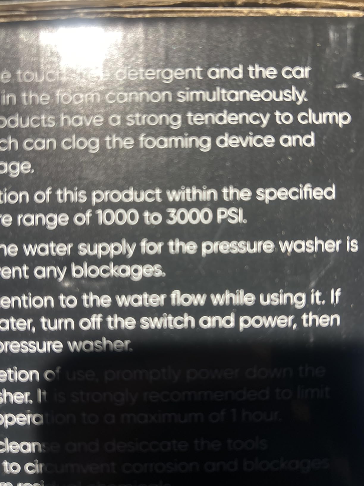 DBR Tech Foam Cannon for Pressure Washer | Pro Grade, 1.1mm Orifice, 1000-4000 PSI customer photo 1