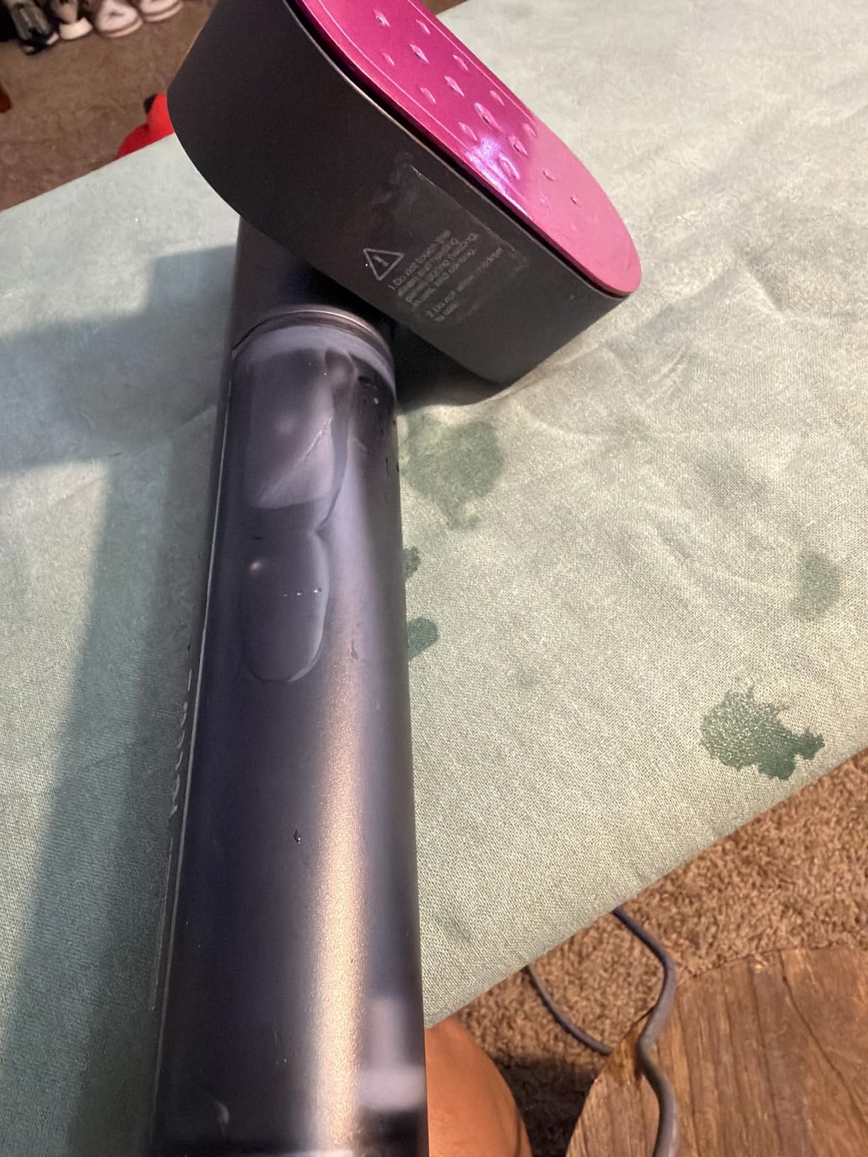 Jack & Rose Travel Steamer for Clothes, 100-220V Portable Iron, 15s Heat Up, Steamer & Iron 2 In 1, Travel Size, Large Ceramic Heat Panel, for Global and Europe customer photo 2