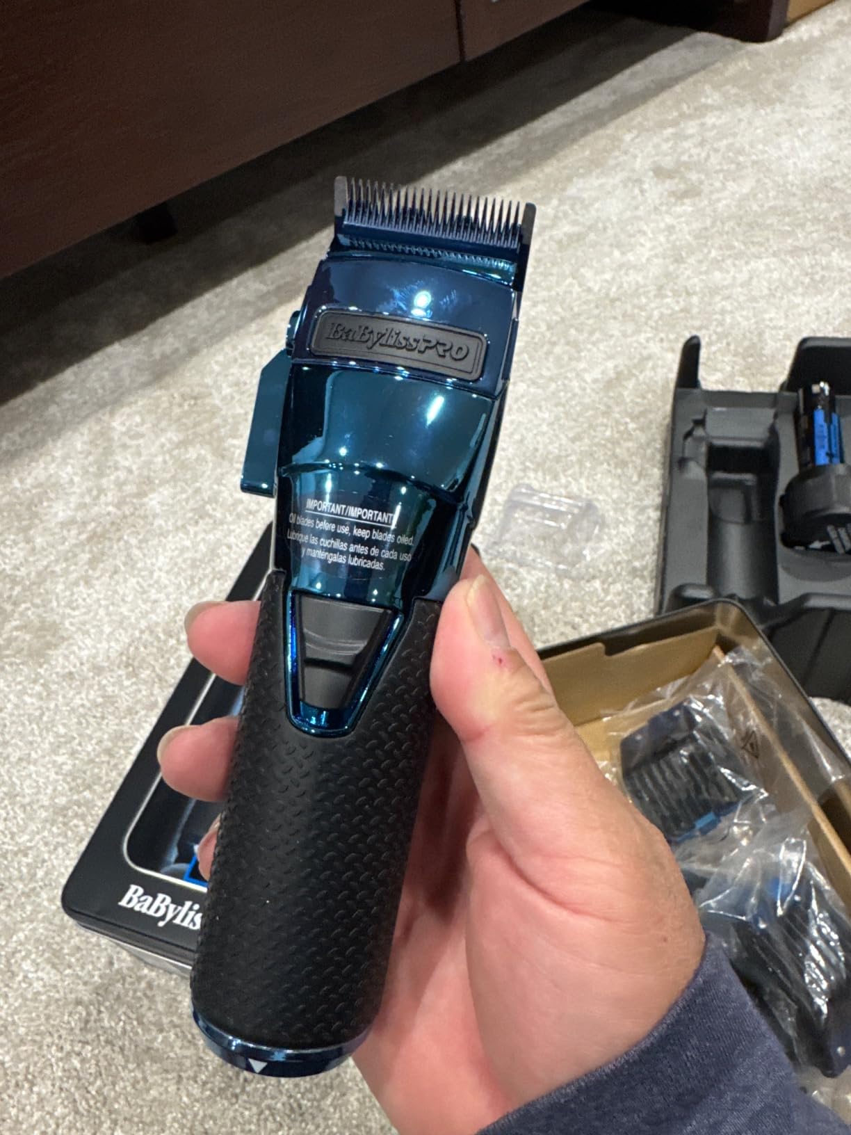 BaBylissPRO FXONE Professional Cordless Clipper - Beard Trimmer for Men, Professional Stylist & Barber Clippers customer photo 1