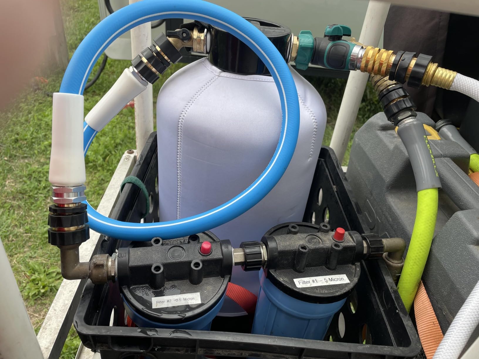 RVGUARD 16,000 Grains Portable Water Softener for RV customer photo 1