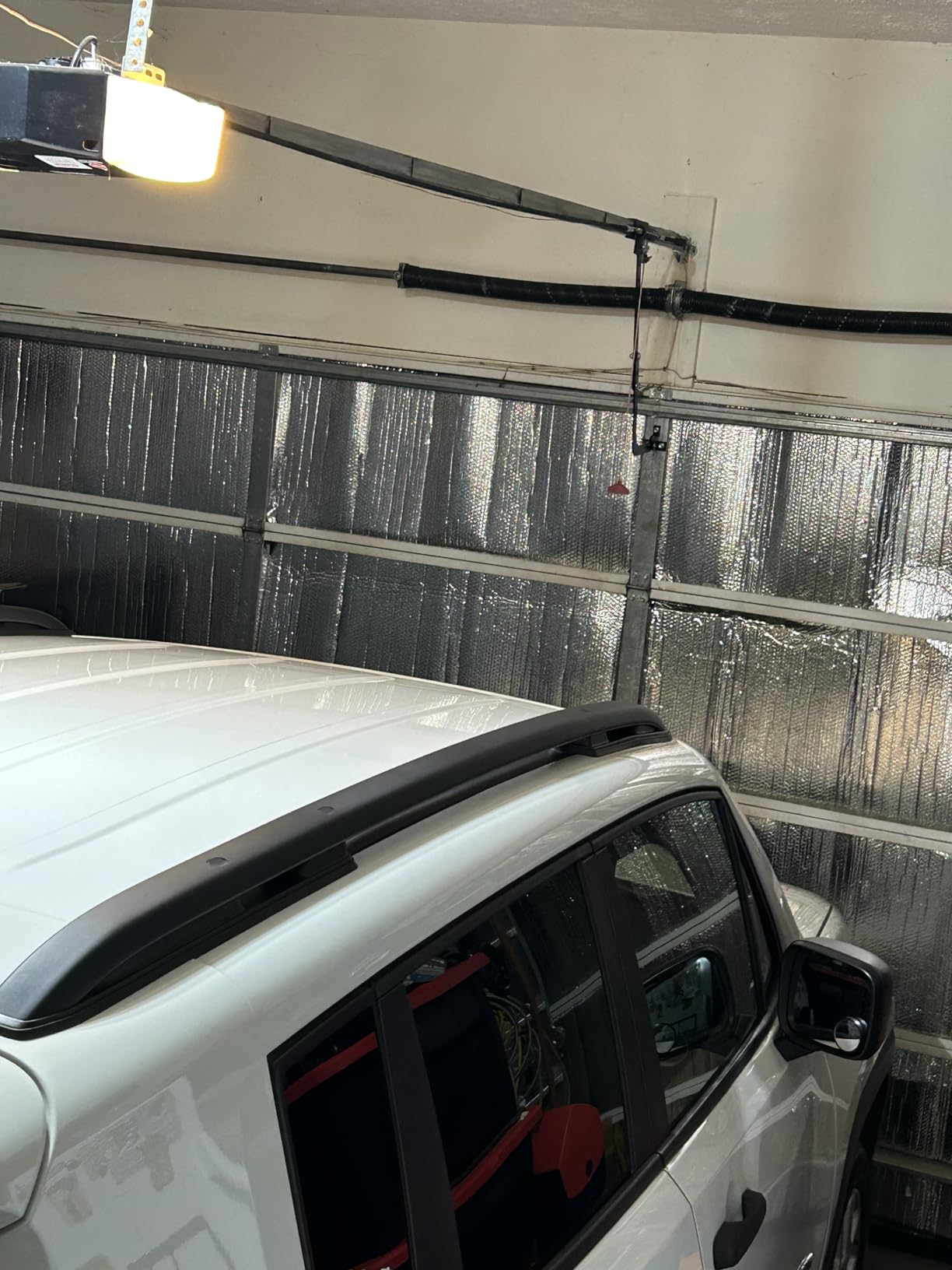 16P Garage Door Insulation Kit Panels 6MM 16x8FT for Double Garage Door, Pre-Cut Bubble Reflective Aluminum Foil Sheet 120 Tape, DIY Install Temperature Control Block Summer Heat & Winter Cold(24x48) customer photo 2