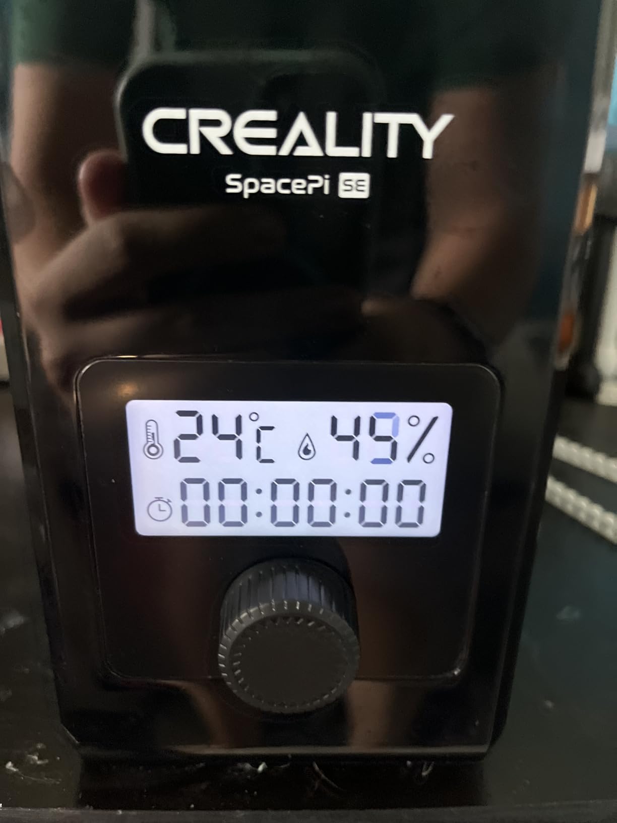 Creality 2026 New Upgrade Filament Dryer Box Pro, Space Pi SE with High PTC Efficiency & Precision Sensor for 1KG Spools 45~65C, 3D Printer Filament Dehydrator for PLA PETG ABS ASA TPU customer photo 2