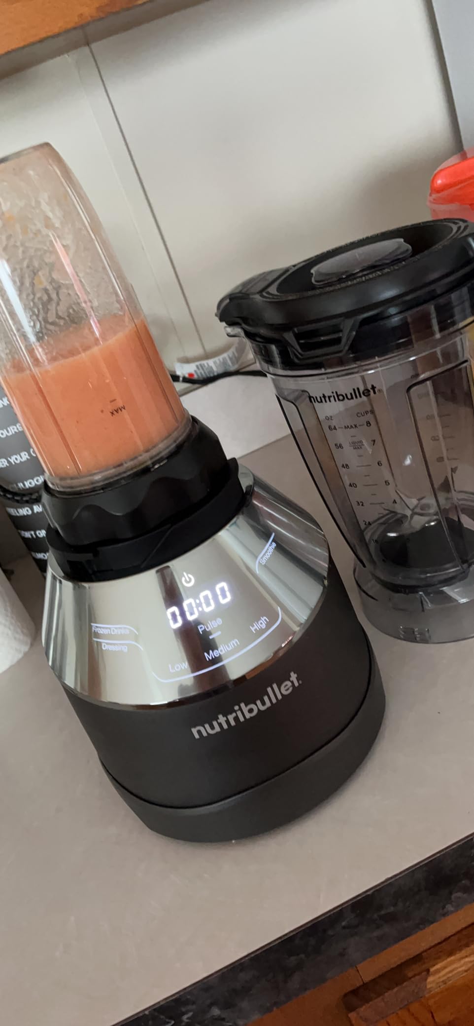 nutribullet Triple Prep System, 1500W 3-in-1 Kitchen System, NBKS50100 | Full-Size Blender, Personal Blender & 7-Cup Food Processor, 64oz Pitcher, Vessel Recognition customer photo 1