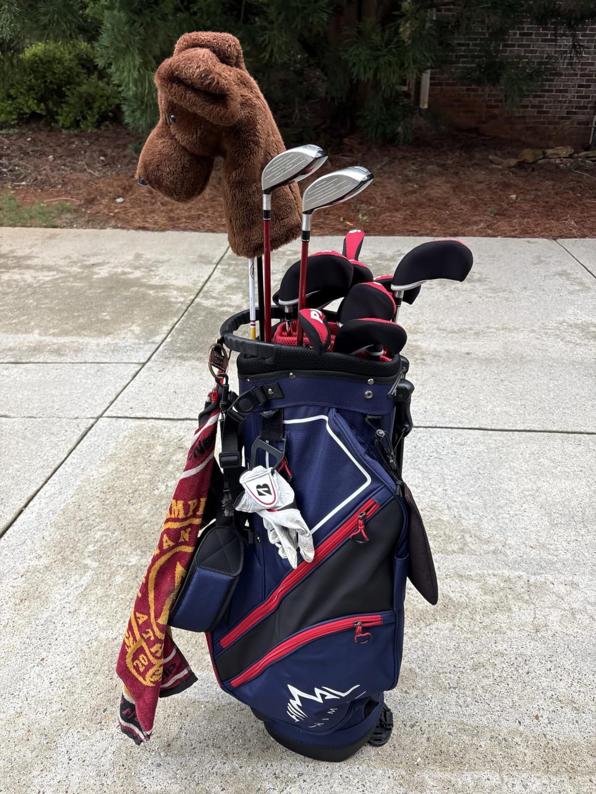 uniHimal 14-Way Golf Stand Bag Lightweight, Magnetic Pocket customer photo 1