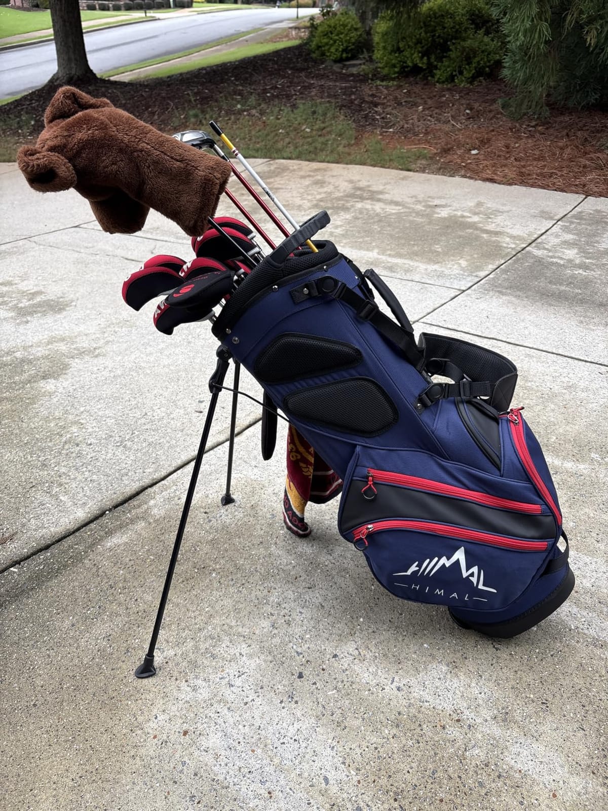 uniHimal 14-Way Golf Stand Bag Lightweight, Magnetic Pocket customer photo 2
