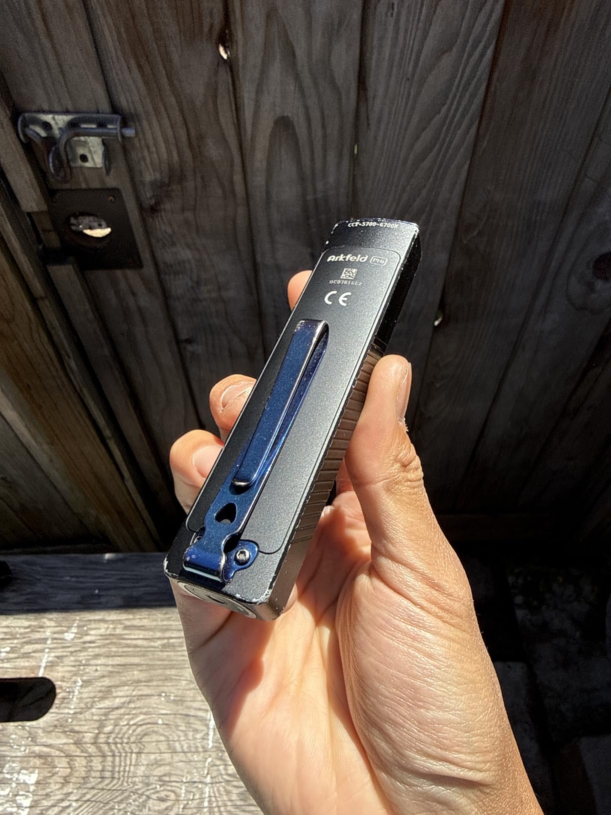 OLIGHT Arkfeld Pro Rechargeable EDC Flat Flashlight, Black CW | UV Light, Green Beam, White LED, 1300 Lumens, Portable Pocket Light, Magnetic Charging, Bright for Outdoor Emergency Work customer photo 2