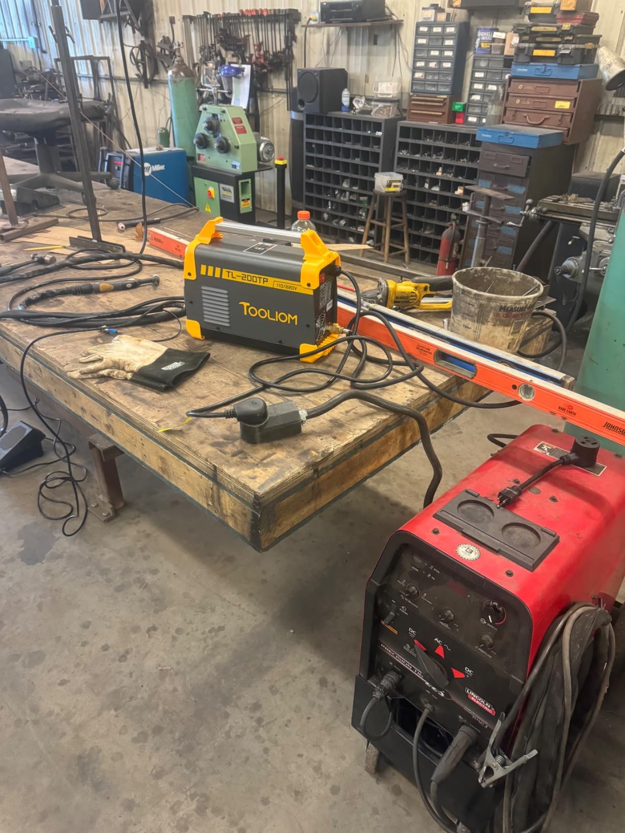 TOOLIOM 200A TIG Welder with Pulse, 110V/220V Dual Voltage | 4 in 1 DC TIG/spot TIG/pulse TIG/stick multiprocess TIG welder, large digital display customer photo 2