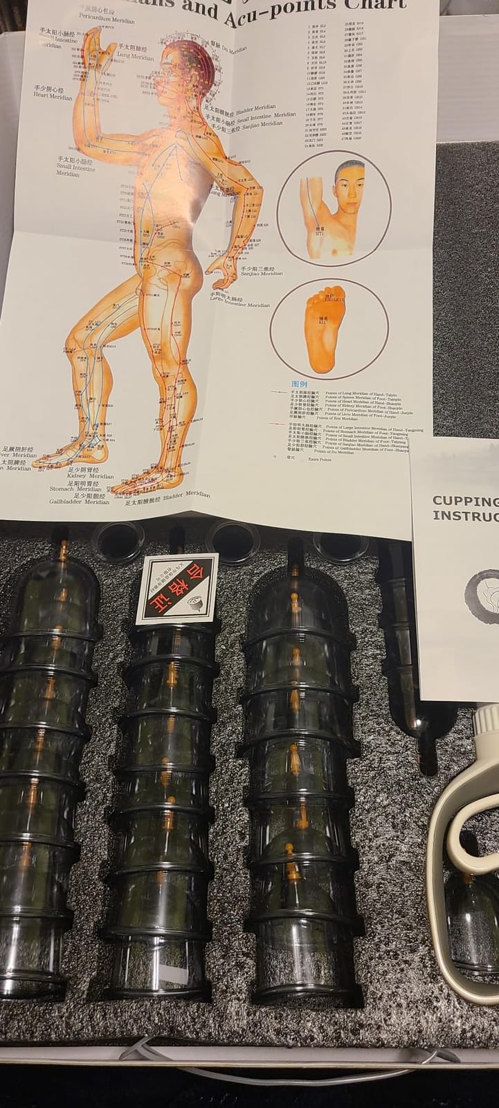Cupluw Cupping Kit for Massage Therapy - 32 Cups Professional Chinese Cupping Set with Magnetics, Vacuum Cupping Therapy Set for Cellulite Reduction Muscle Pain Relief with Manual Pump customer photo 2