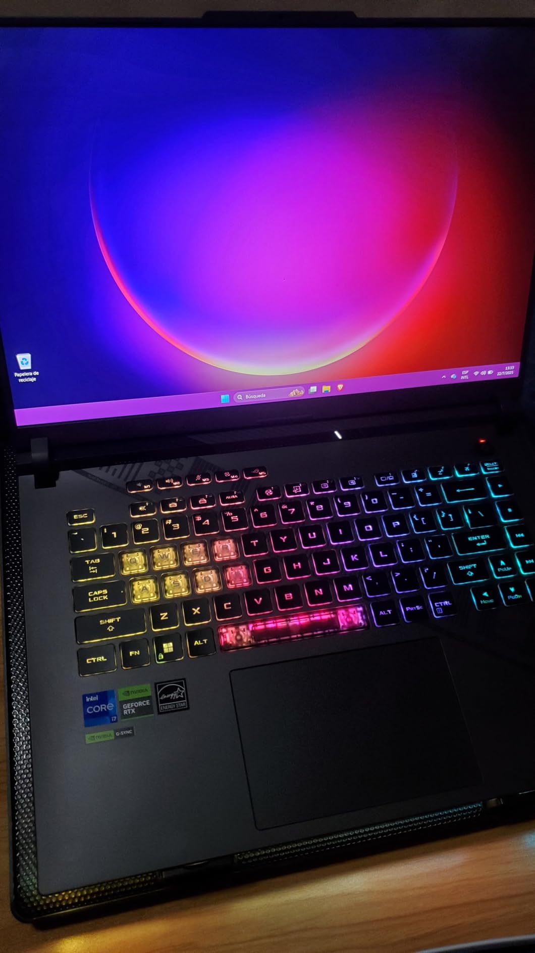 ASUS ROG Strix G16 Gaming Laptop, 165Hz Display, NVIDIA GeForce RTX 4060, Intel Core i7-13650HX, 16GB DDR5, 1TB PCIe Gen4 SSD, Wi-Fi 6E, Windows 11, G614JV-AS74 customer photo 2