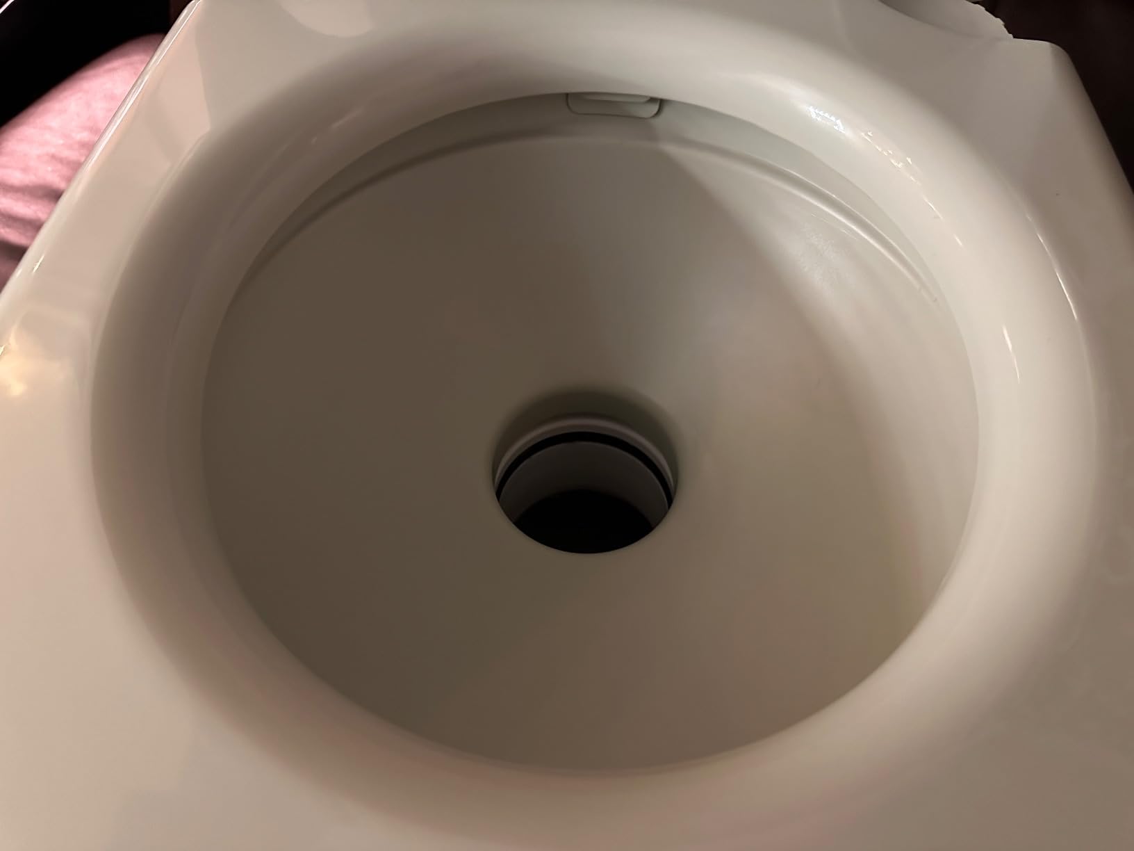VEVOR Portable Toilet for Camping, Porta Potty with 3.2 Gal Waste Tank & 3.2 Gal Flush Tank, Push-Button Pressurized Flush Commode with Level Indicator, Travel Toilet for Adults Kids Camping Car Trips customer photo 2