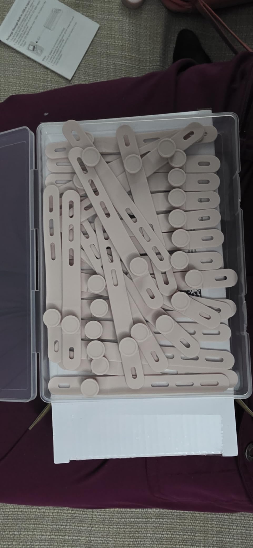 Oligei 25 Pcs Silicone Cable Ties, Cable Ties Reusable, High Elasticity Cord Wraps for Electrical Cords, Cord Organizer for Earphone, Phone Charger(Colorful) customer photo 2
