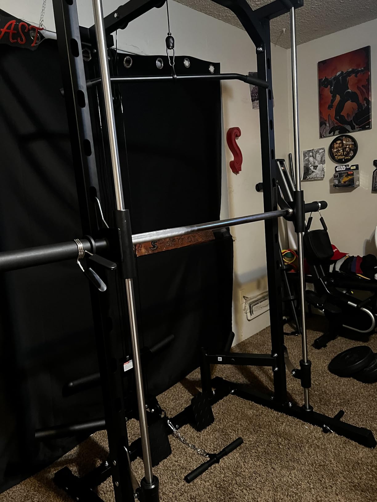 RitFit Smith Machine Power Rack with LAT-Pull Down System customer photo 1