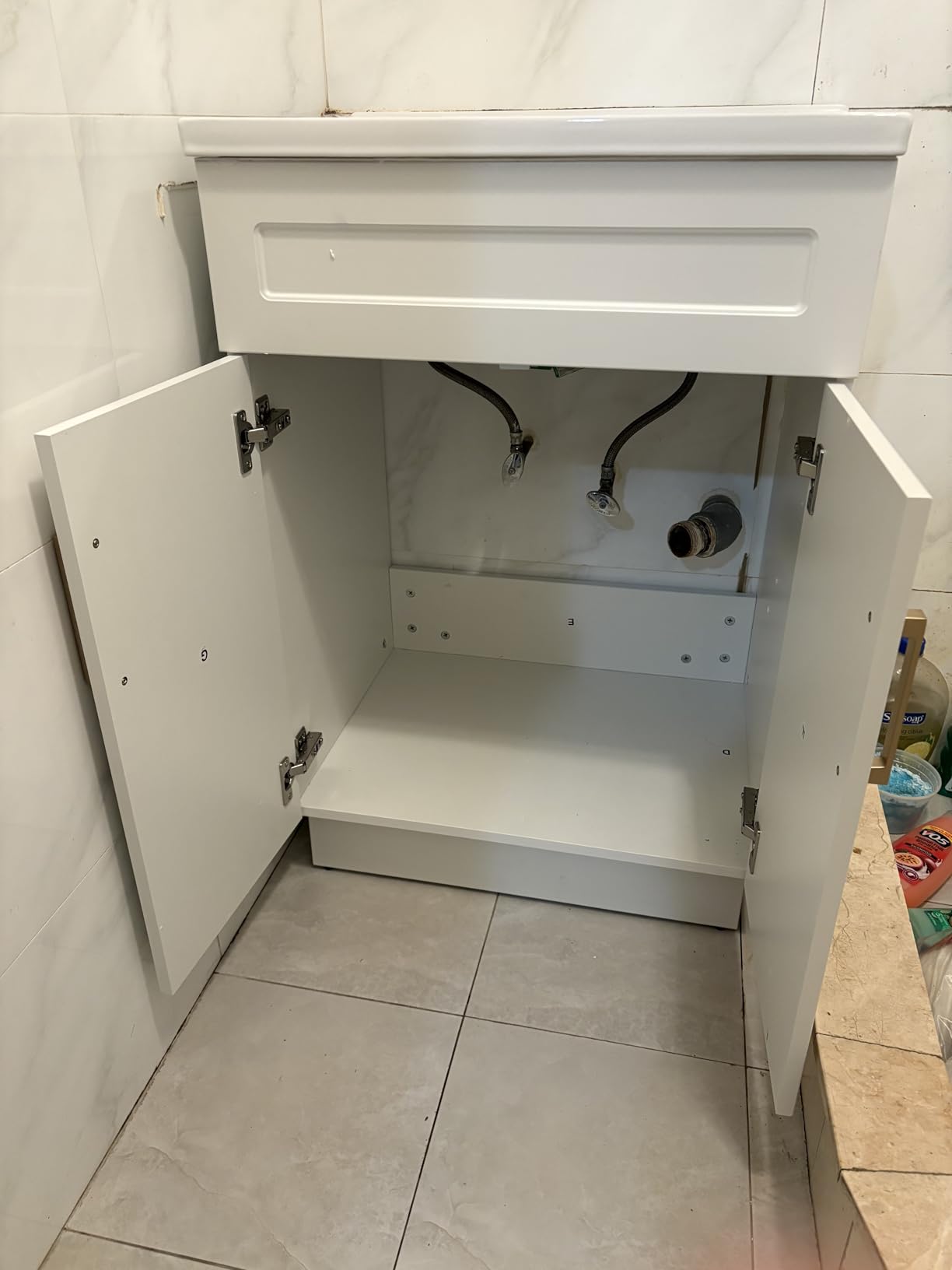 OLD CAPTAIN Bathroom Vanity with Ceramic Sink, 30