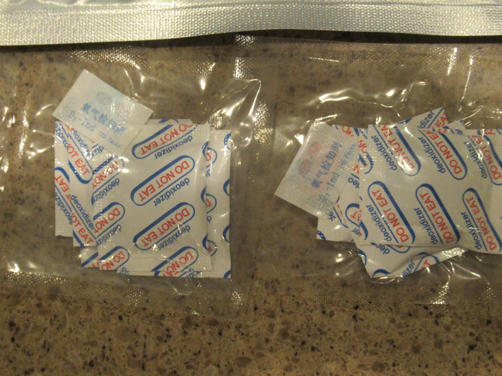 500cc Oxygen Absorbers for Food Storage - 100 Count (20x Packs of 5) - for Long Term Food Storage & Survival, Mylar Bags, Canning, Harvest Right Freeze Dryer, Dehydrated, and Preserved Foods customer photo 2