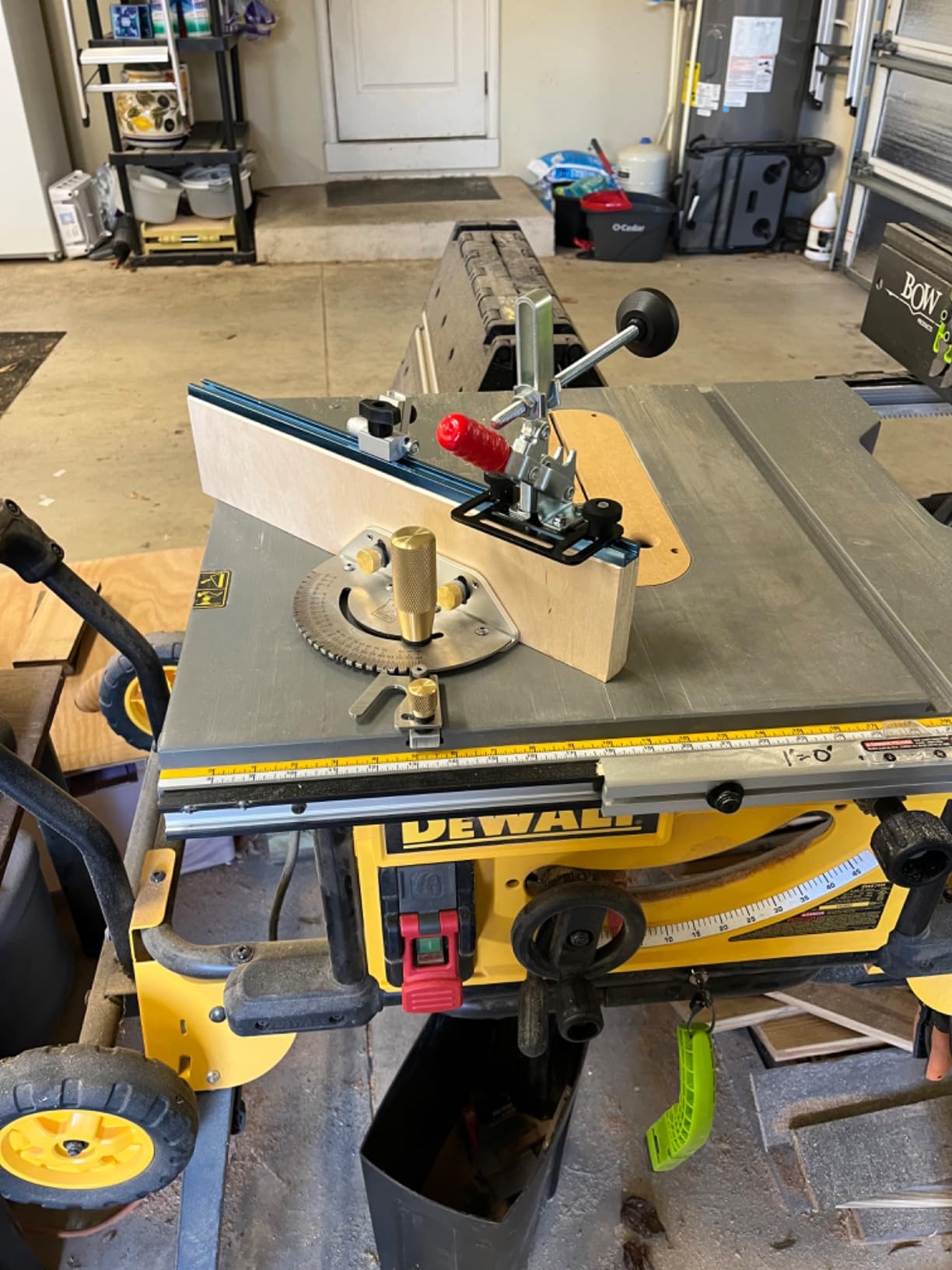 WEN Steel and Brass Premium Miter Gauge, 27 Angle Stops for Table Saws, Router Tables, Band Saws, and Woodworking Tools (WA1401) customer photo 2