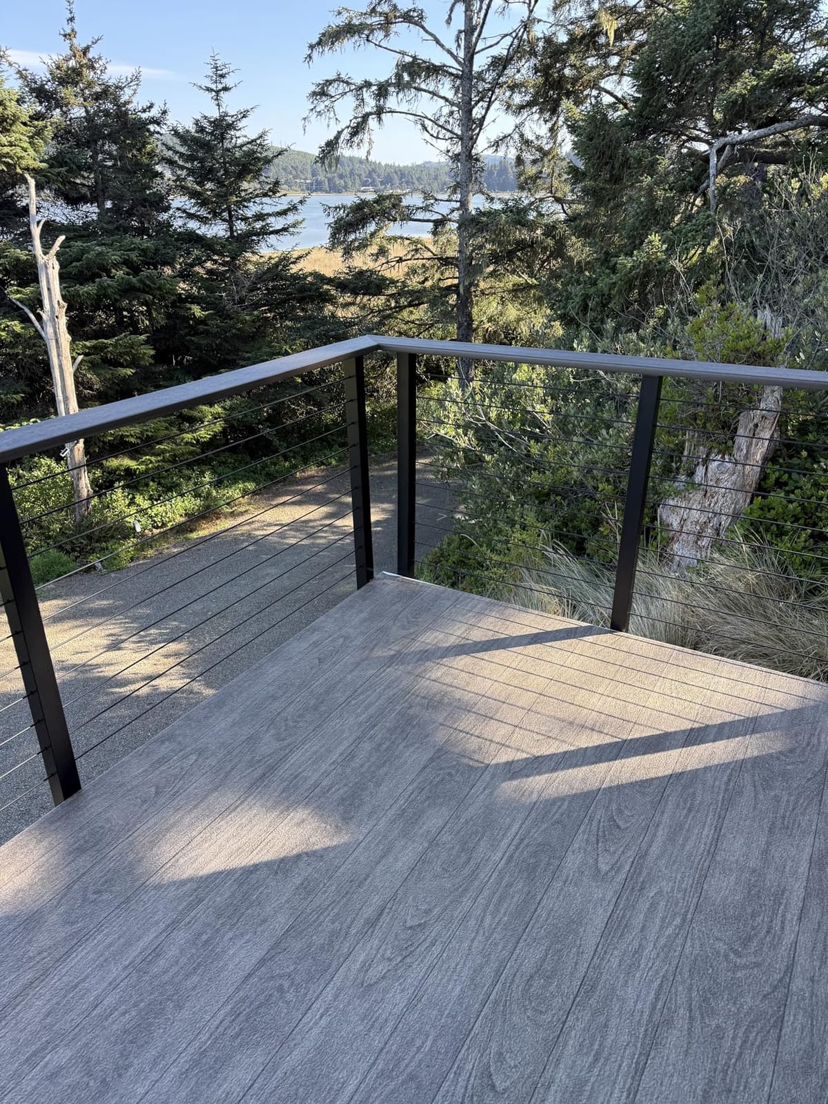 Muzata 16-20ft Side Mount Modular Cable Railing Kit for Decks 36 Inch RW21 customer photo 2