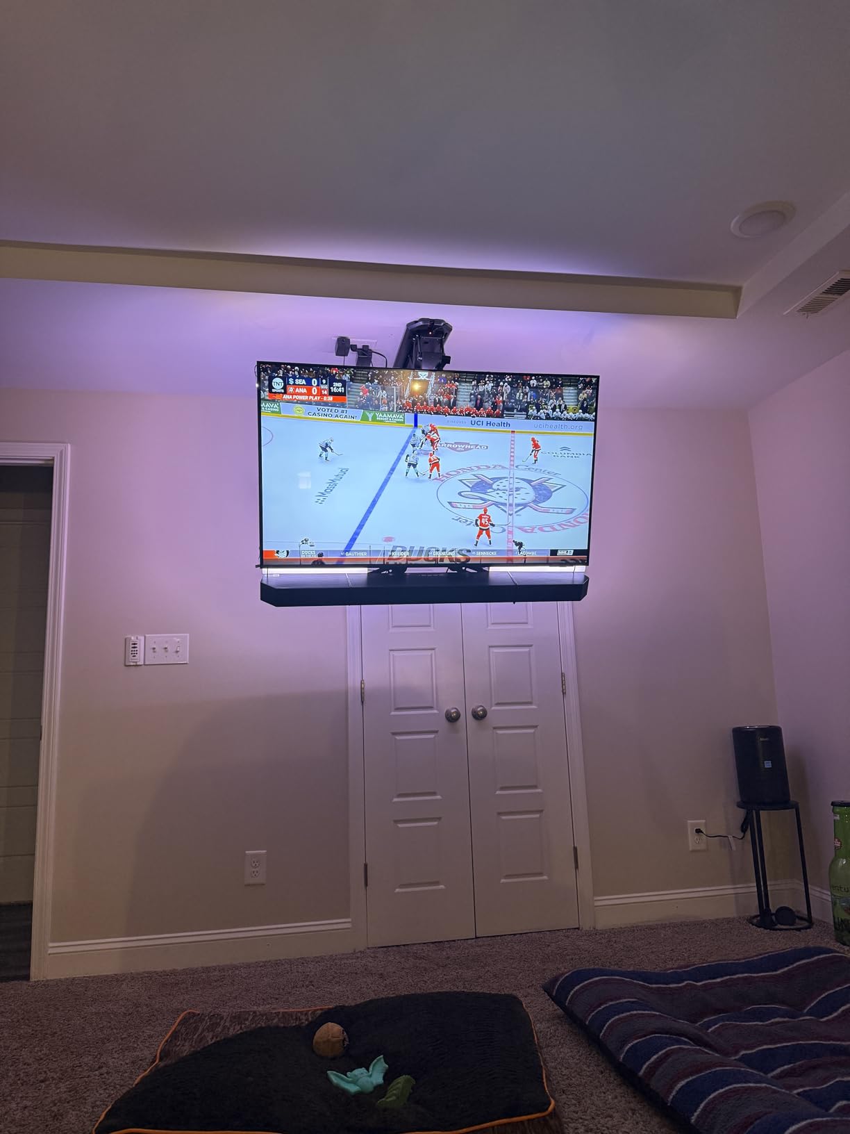 Govee TV Backlight 3 Lite Kit, 11.8ft RGBICW Wi-Fi TV LED Strip Lights | for 55-65in TVs with Camera and 15 Inches Smart Light Bars with 4-in-1 Light Beads - Works with Alexa & Google Home customer photo 2