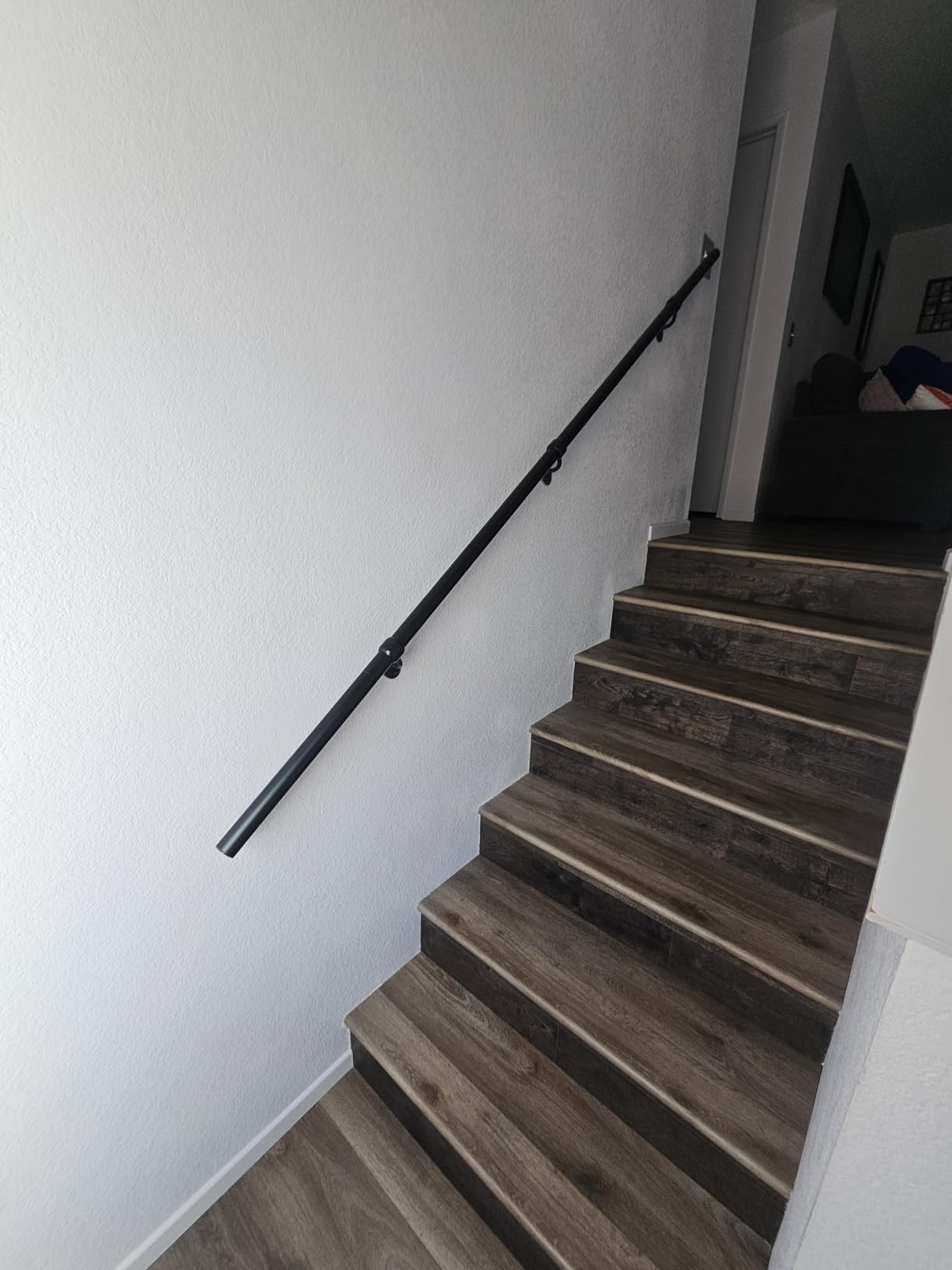 Stair Railing Indoor Metal Hand Rails for Indoor Stairs 1.5