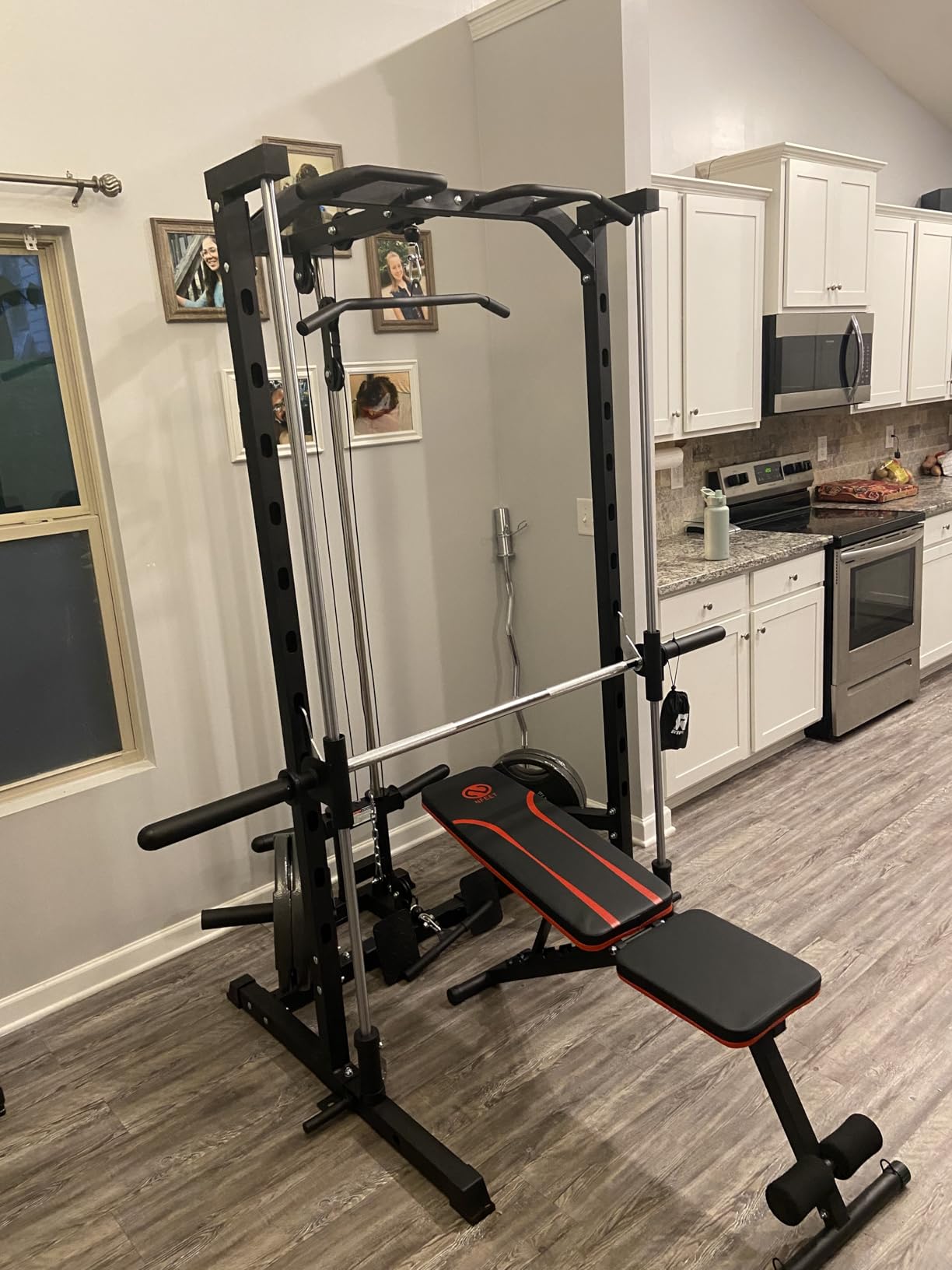 RitFit Smith Machine Power Rack with LAT-Pull Down System customer photo 2