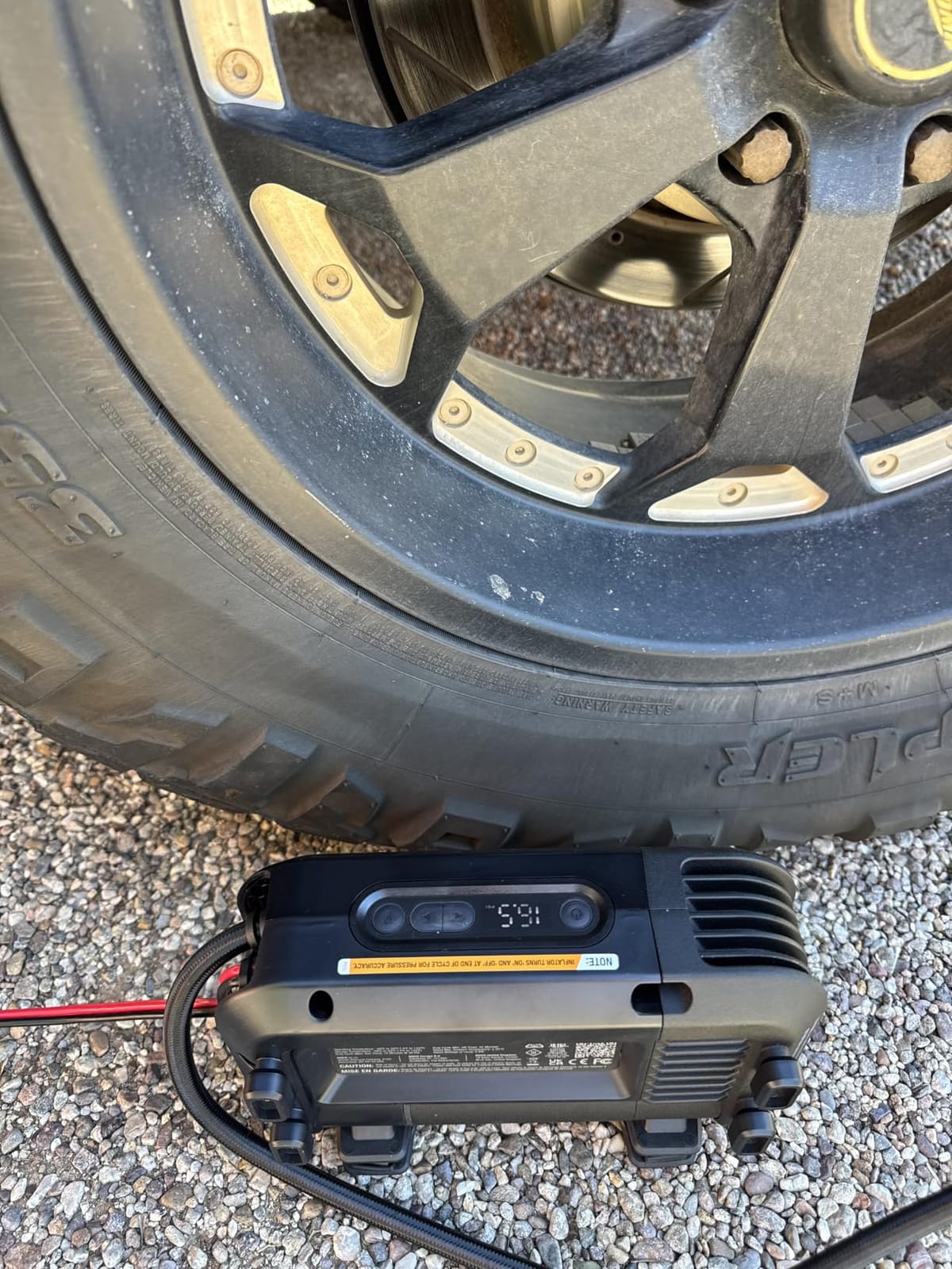 NOCO AIR20 47 LPM 12V Portable Tire Inflator & Air Compressor customer photo 1