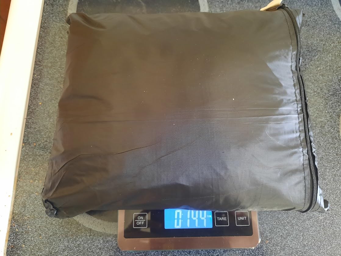 Motorcycle Cover Waterproof, Outdoor Motorbike Cover with Lock-Holes, All Season Protection Motorbike Vehicle Covers Fits up to 97