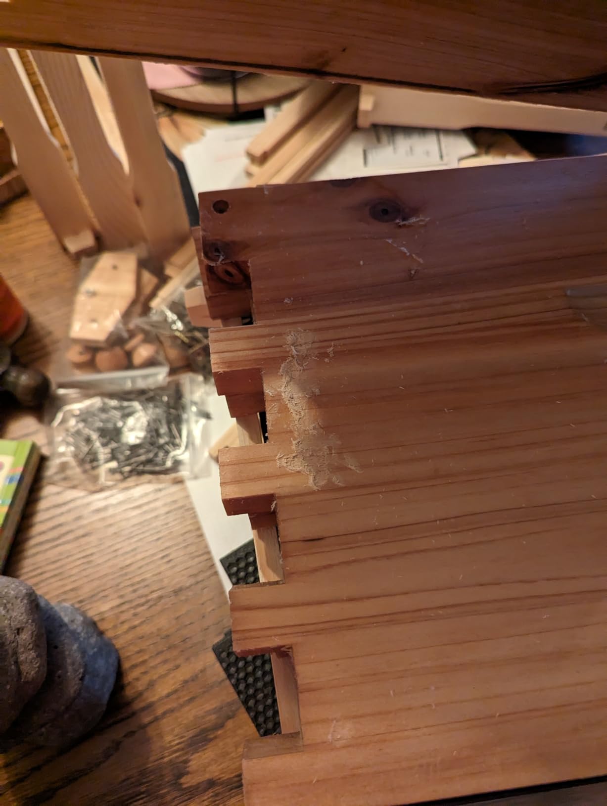 Honey Lake Bee Hive with Windows, 10 Frame Langstroth Complete Beehive Starter Kit Dipped in Beeswax with Beehive Frames and Waxed Foundations (2 Deep Brood Bee Hive Box & 1 Medium Super Bee Box) customer photo 1