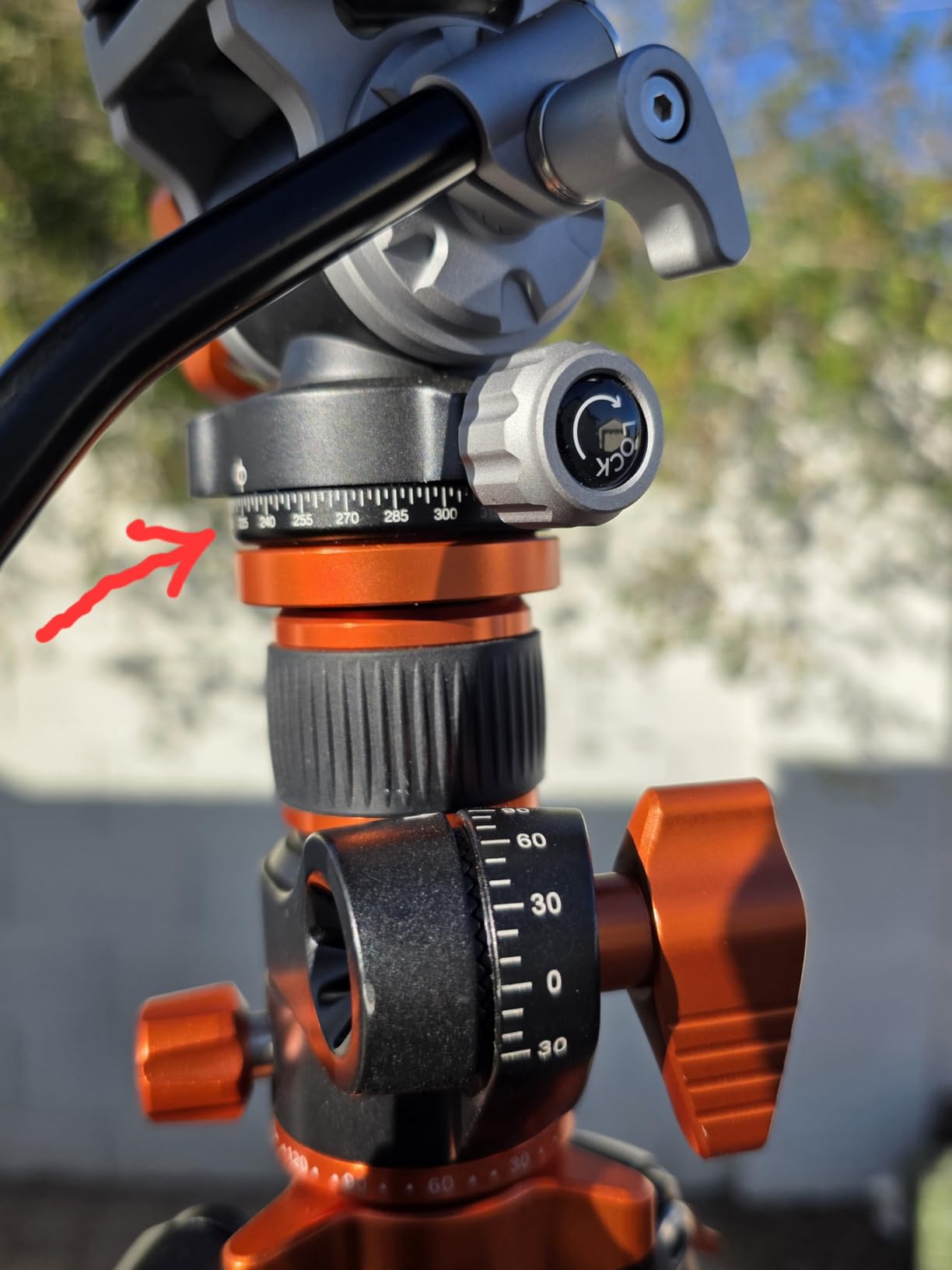 K&F CONCEPT 90''/230cm Horizontal Fluid Head Camera Tripod | Heavy Duty Overhead Shooting Video Tripods, Center Colmun, Detachable Monopod, for Indoor and Outdoor Use T254A7+FH-03 customer photo 2