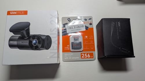 Vantrue N2X 2.7K Dash Cam Front and Inside, STARVIS 2 PlatePix Car Camera customer photo 1