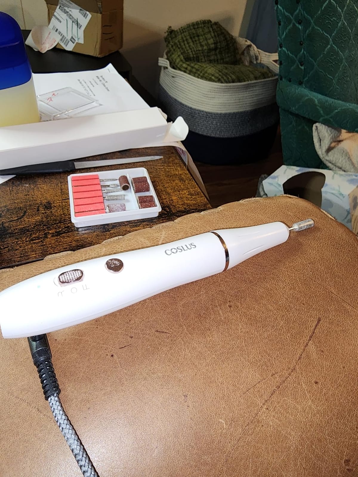 COSLUS C42 Cordless Nail Drill File with Stepless Precise Speed Control customer photo 2