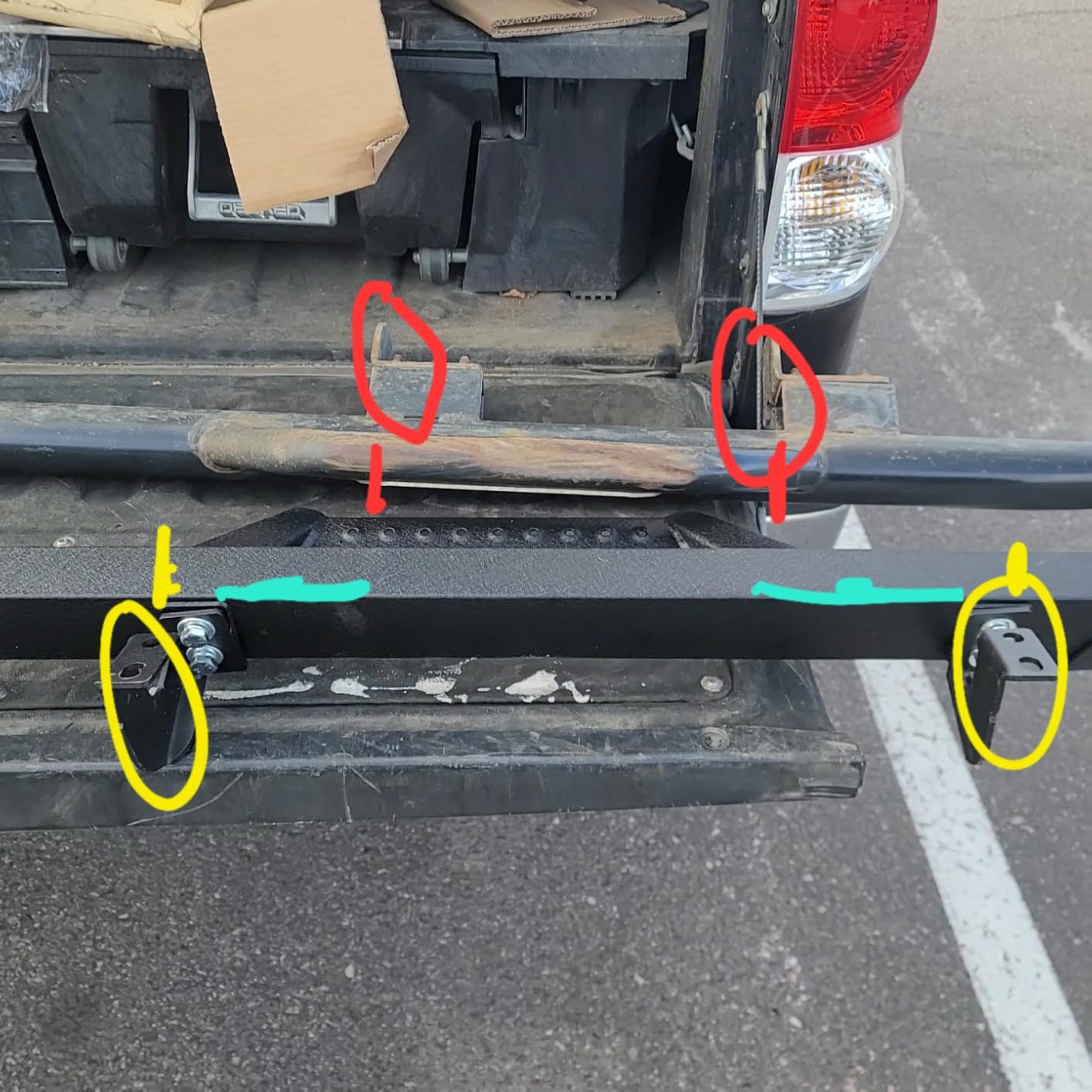 SMANOW Running Boards Step Bar for 2007-2014 Toyota FJ Cruiser SUV Nerf Bar customer photo 1