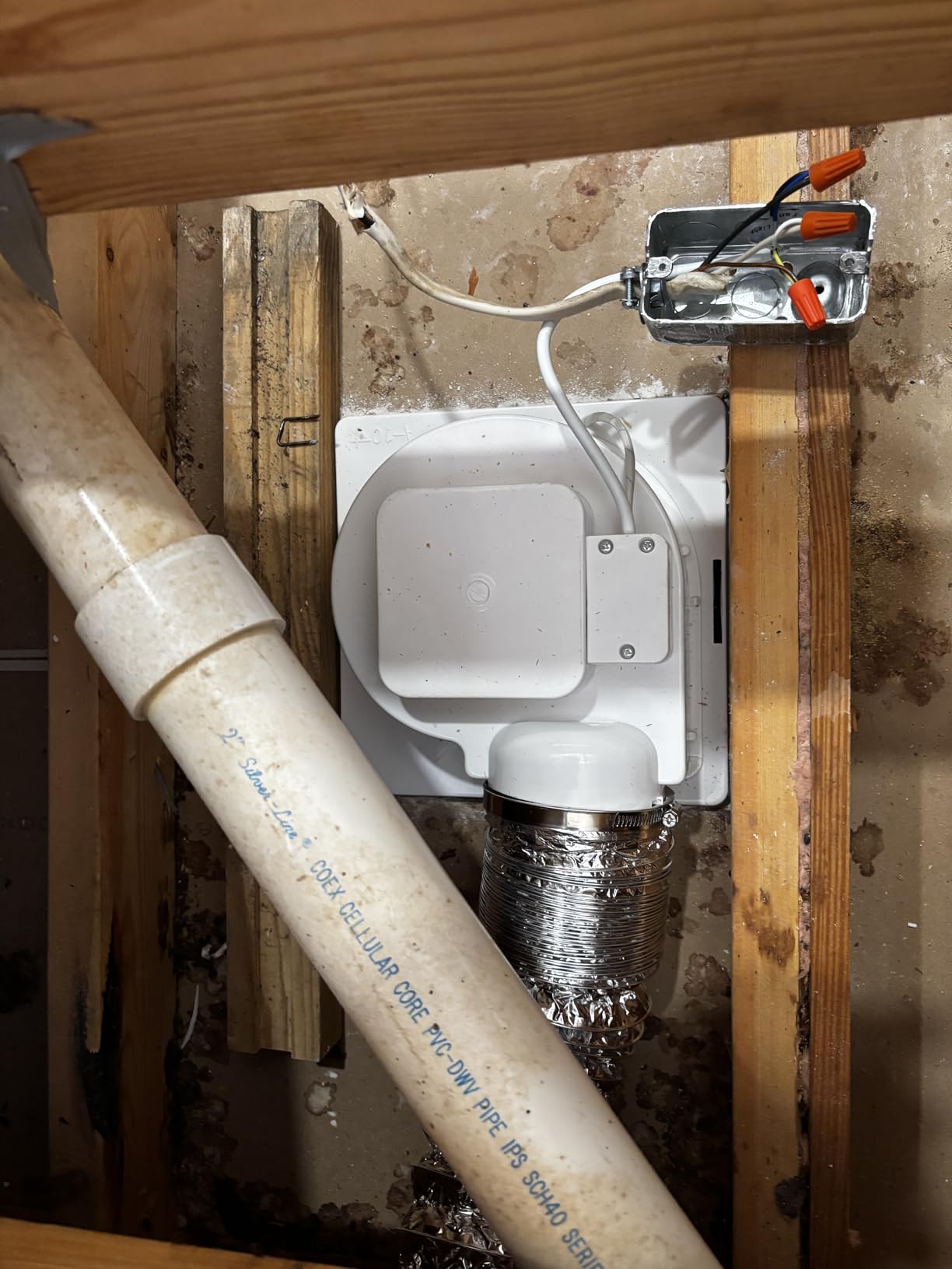 Ultra Quiet Bathroom Exhaust Fan with Light, 120 CFM, 1.0 Sones customer photo 1
