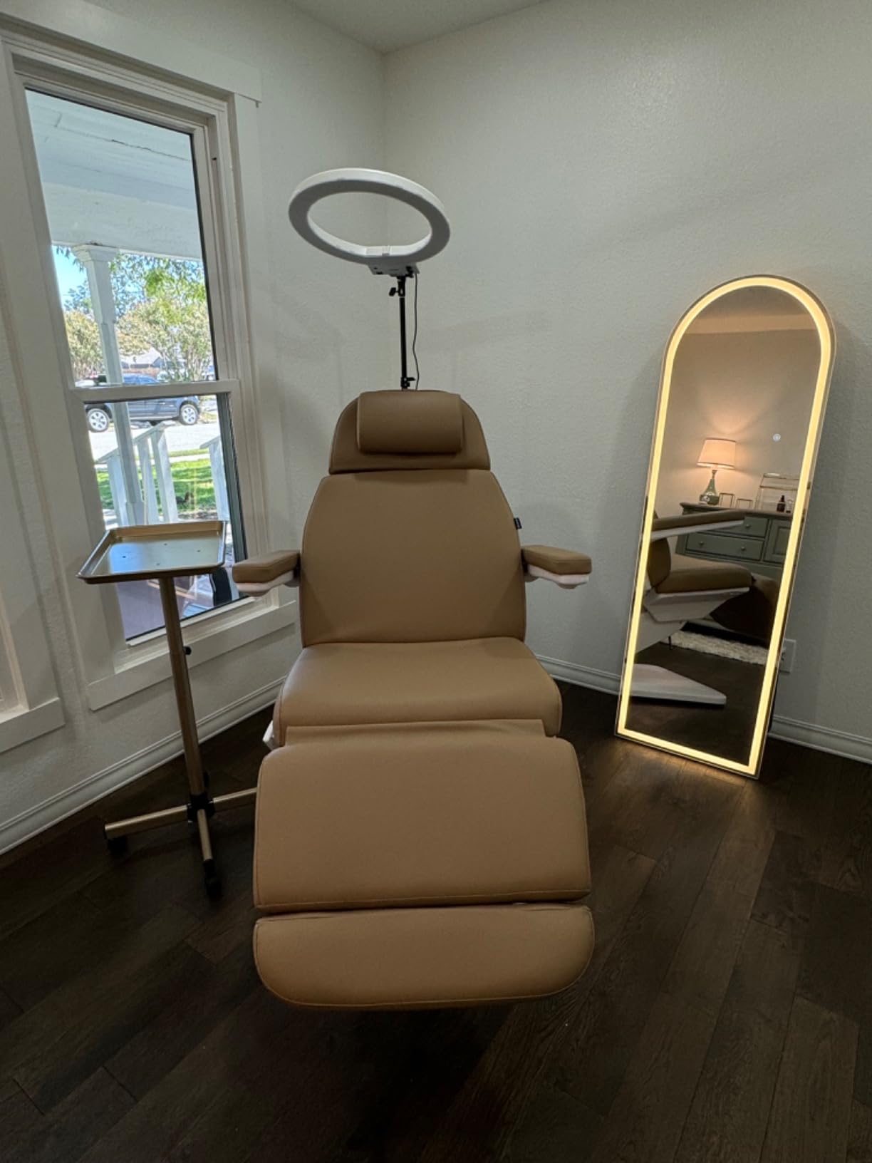 Insight Med Spa Chair, Electric Medical Exam Table, Sand customer photo 2