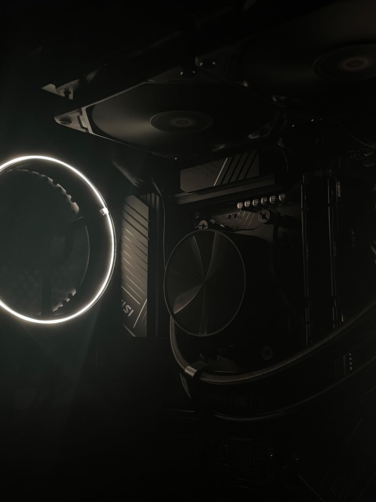 ID-COOLING FX240 PRO 240mm AIO CPU Cooler, High-Efficiency Fans | CD-pattern pump cover, dual 120mm high-efficiency fans, supports Intel LGA1851/1700 and AMD AM4/AM5 customer photo 1