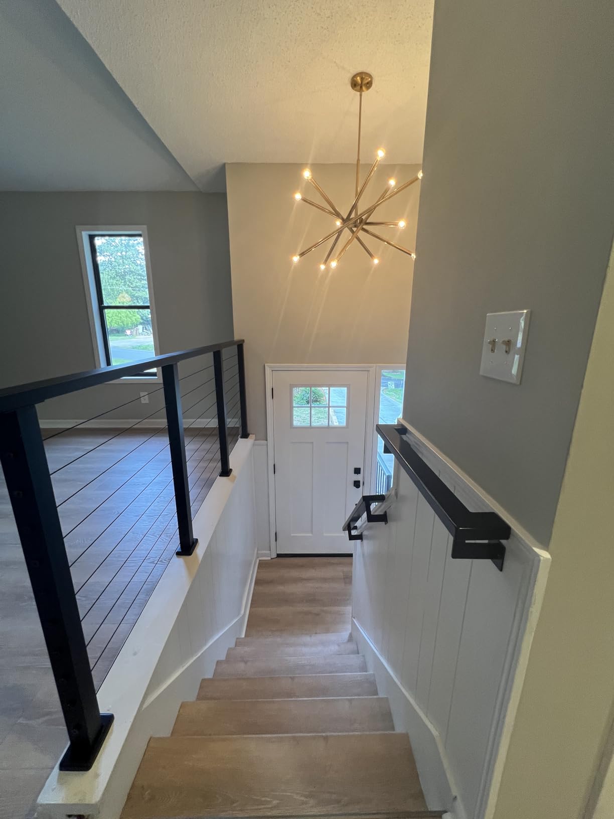 4ft-8ft Modular 36in Cable Railing System for Stair with Handrail customer photo 1